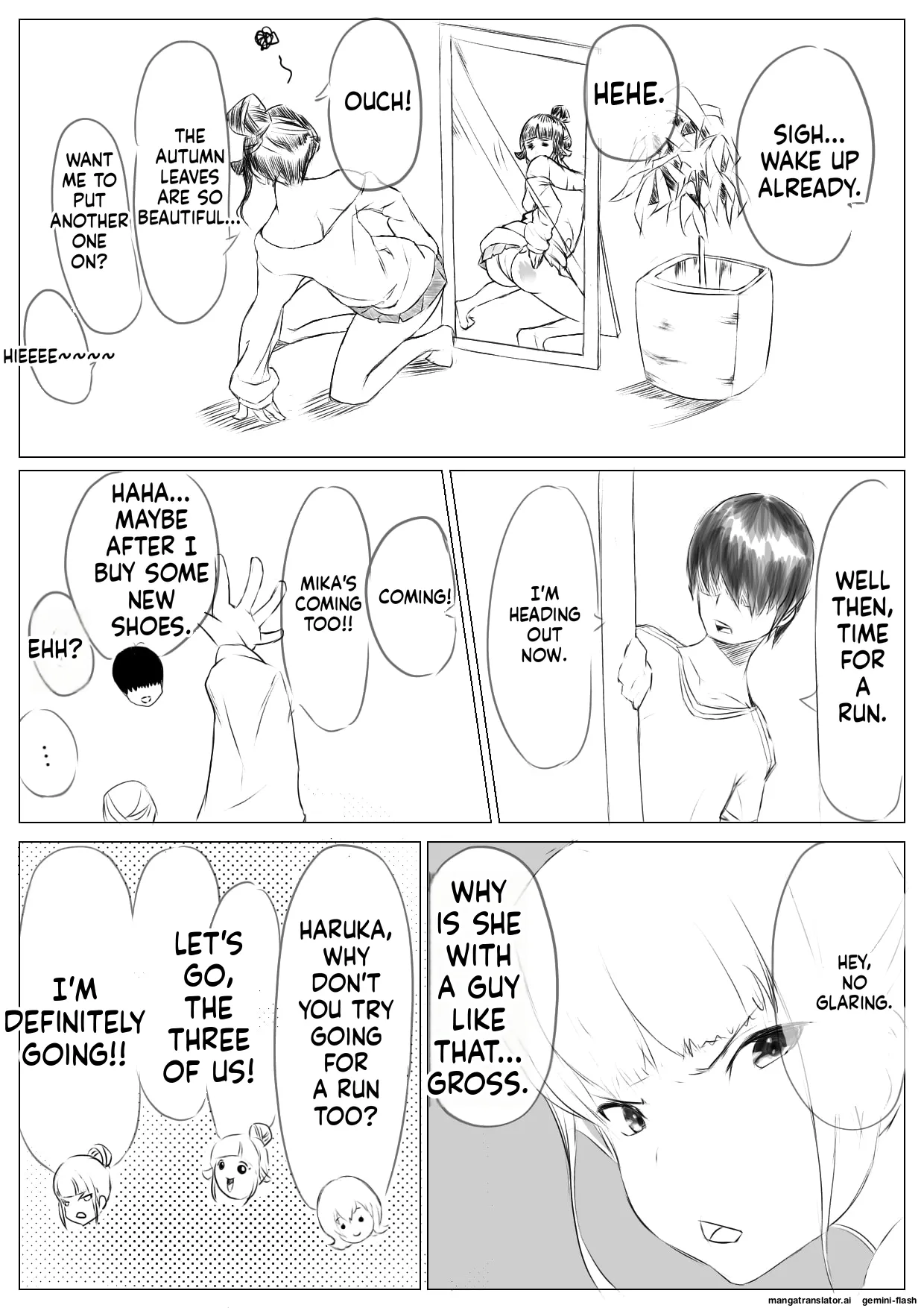 Harem Netorare Shimai Chapter 1 - page 12
