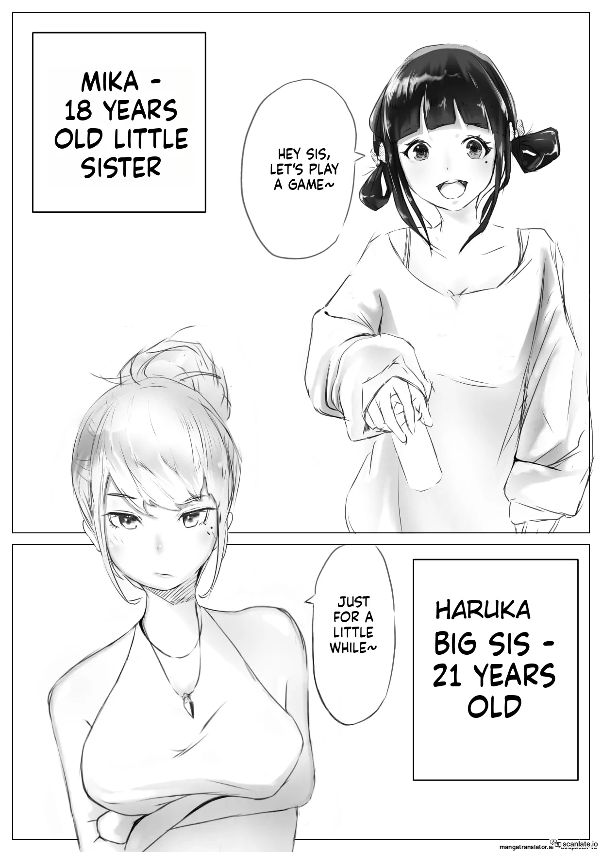 Harem Netorare Shimai Chapter 1 - page 2