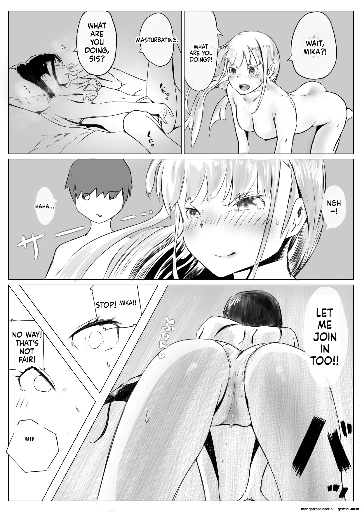 Harem Netorare Shimai Chapter 1 - page 33