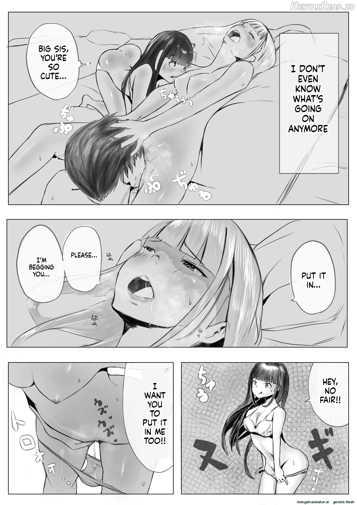 Harem Netorare Shimai Chapter 1 - page 37