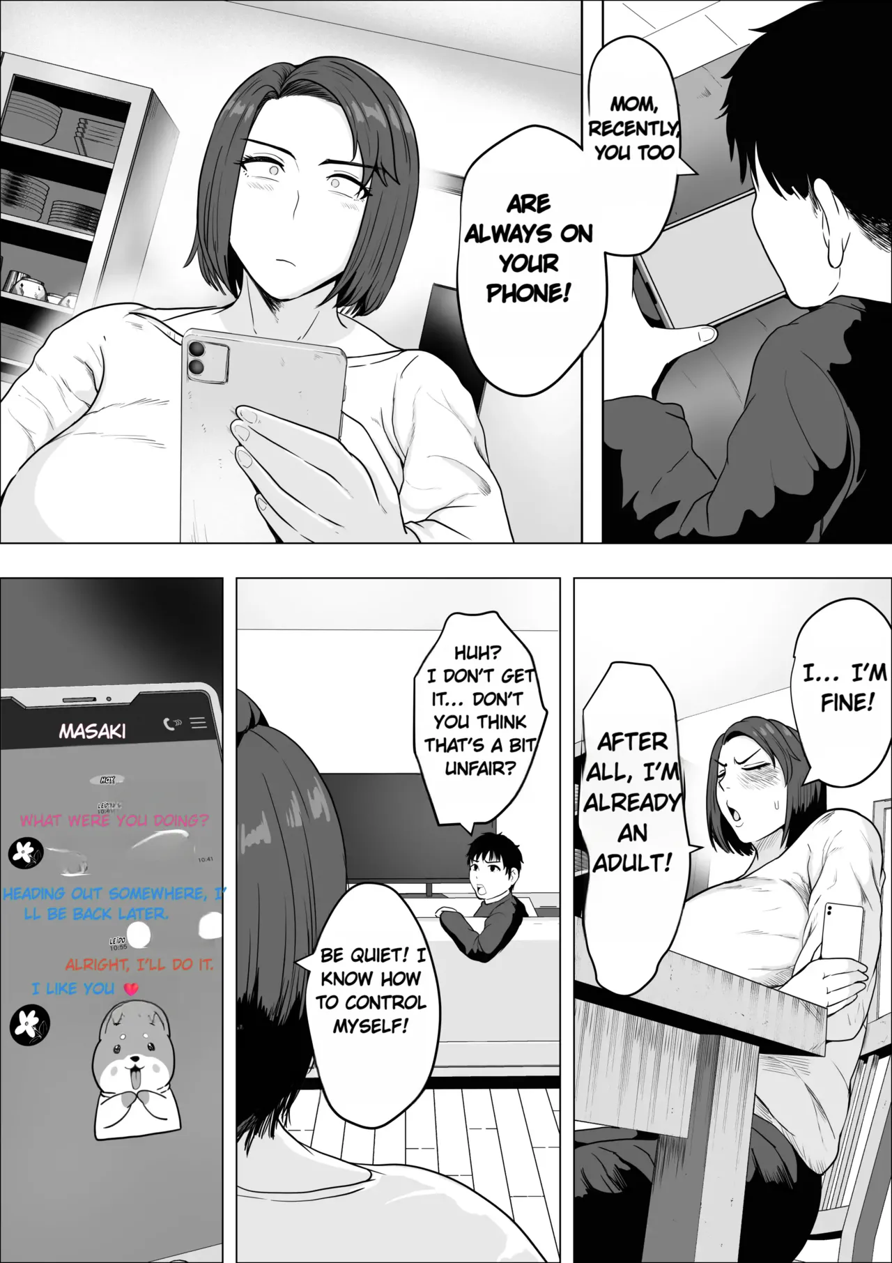 The Recommendation of a Friends-With-Benefits Relationship ~ How a Strong-Willed Married Woman Becomes Submissive~ Chapter 1 - page 26