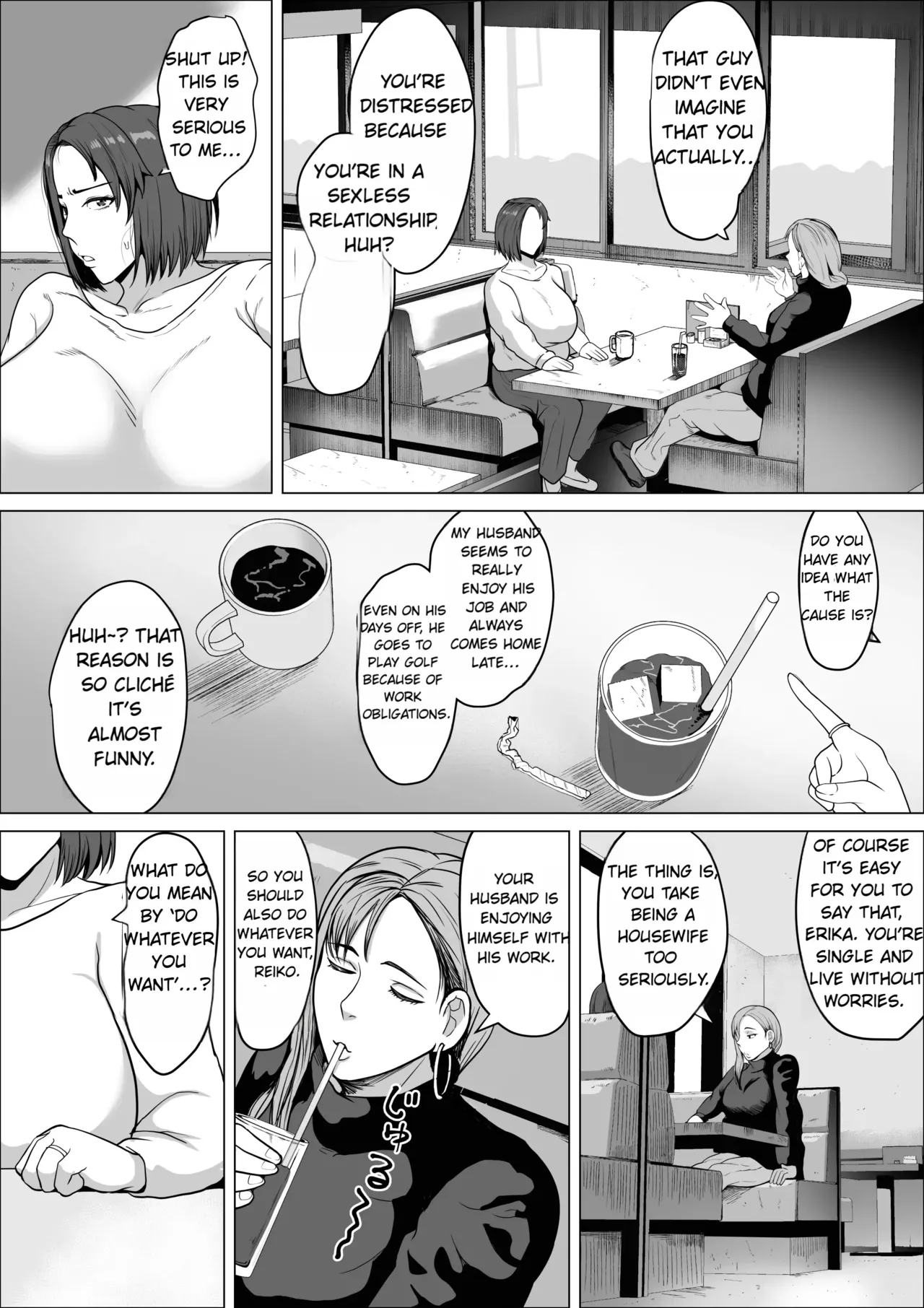The Recommendation of a Friends-With-Benefits Relationship ~ How a Strong-Willed Married Woman Becomes Submissive~ Chapter 1 - page 5