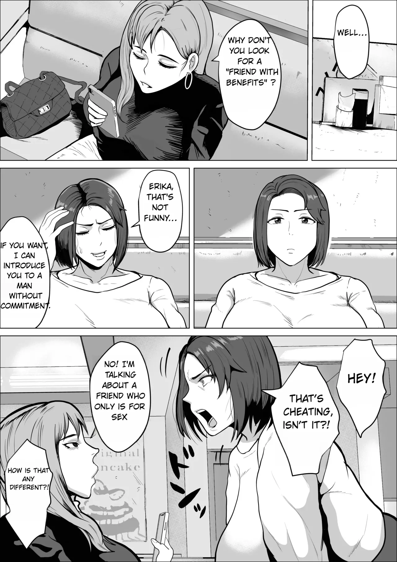 The Recommendation of a Friends-With-Benefits Relationship ~ How a Strong-Willed Married Woman Becomes Submissive~ Chapter 1 - page 6