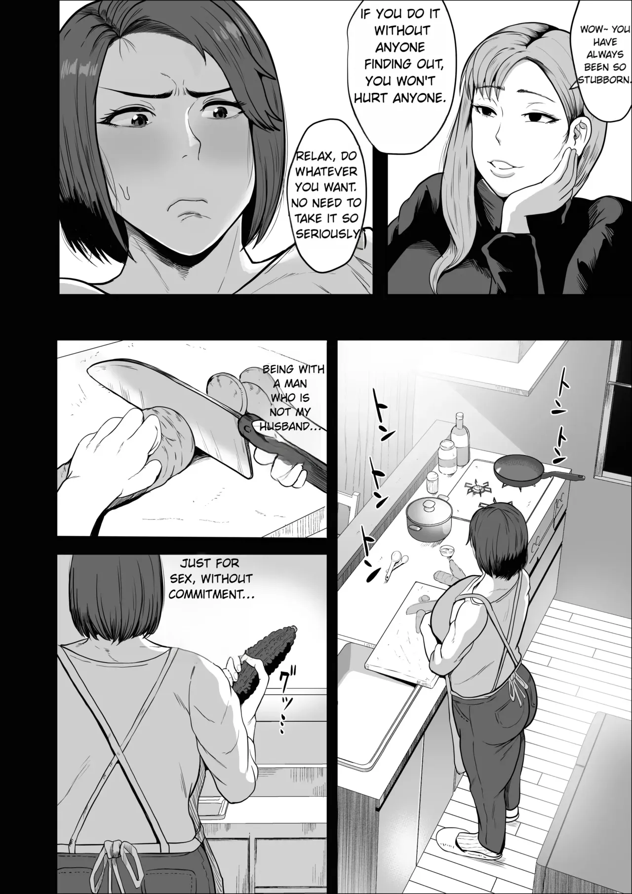 The Recommendation of a Friends-With-Benefits Relationship ~ How a Strong-Willed Married Woman Becomes Submissive~ Chapter 1 - page 7
