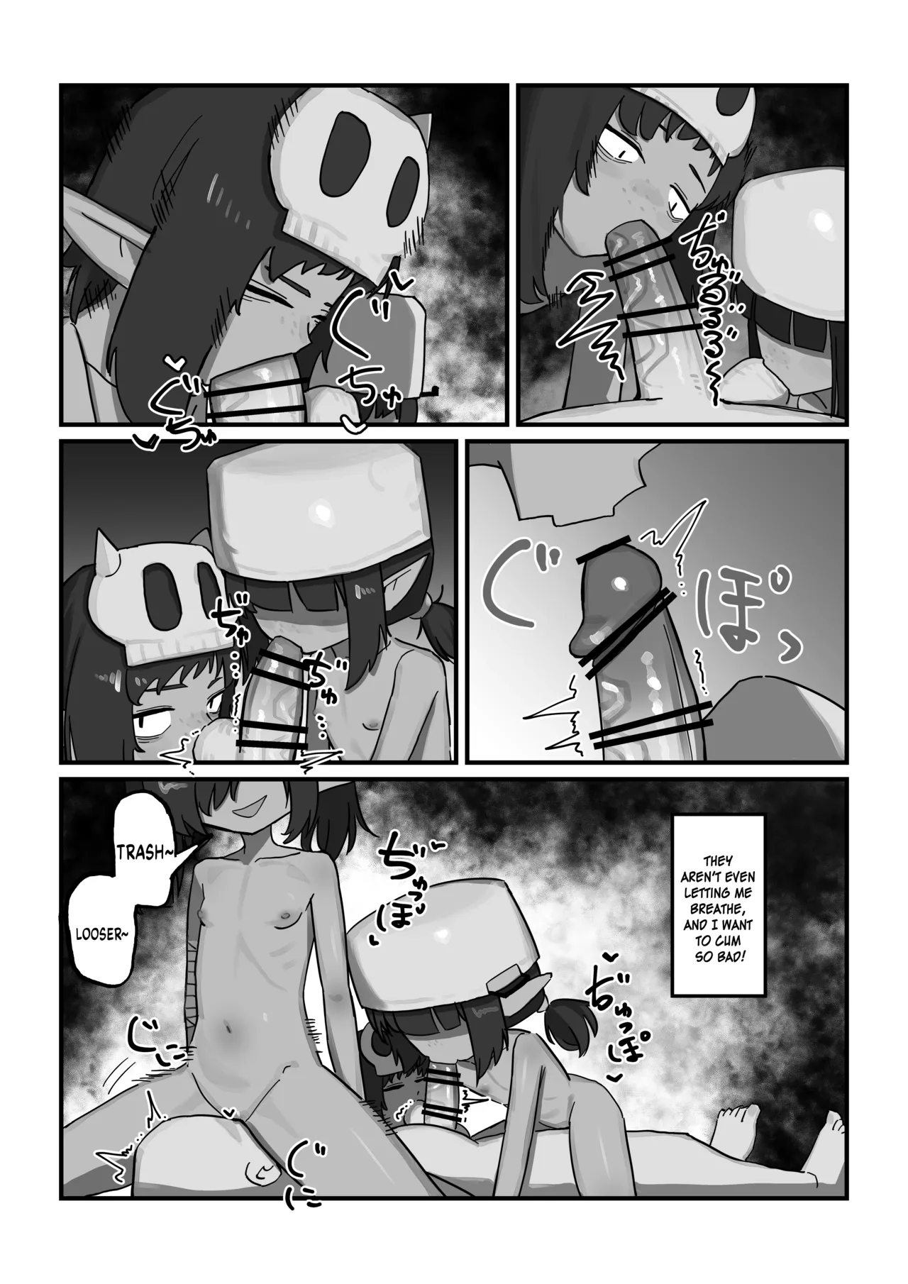 Mesu Goblin vs Tei Level Zako Ossan Bokensha - The Bratty Goblins VS the Loser Adventurer Chapter 1 - page 11