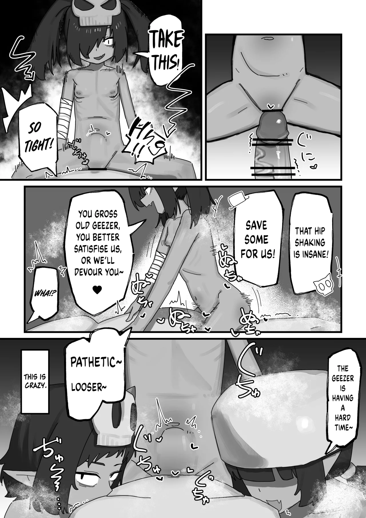 Mesu Goblin vs Tei Level Zako Ossan Bokensha - The Bratty Goblins VS the Loser Adventurer Chapter 1 - page 13