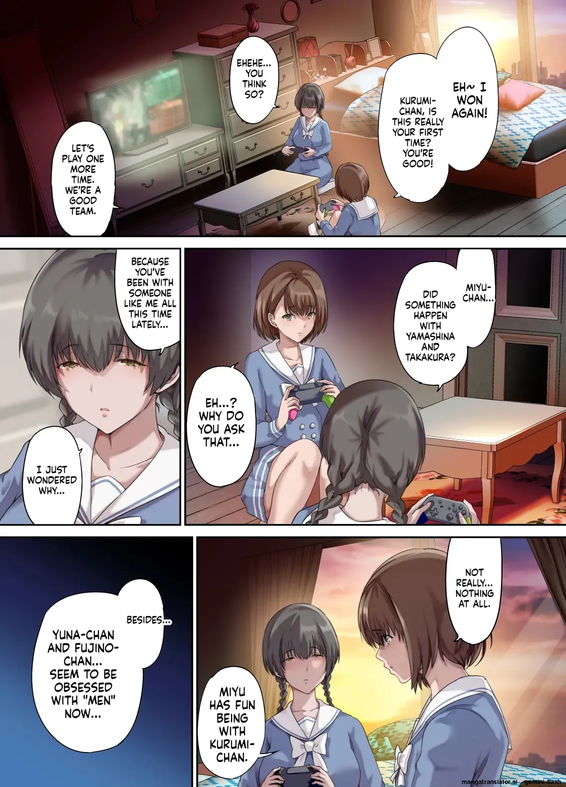 Daddy's Bedroom is a Hangout For His Daughter's Friends 2: New Friends Chapter 1 - page 2