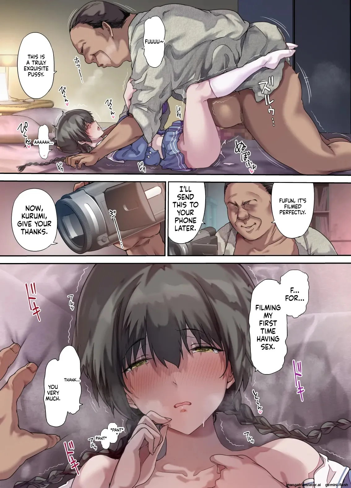 Daddy's Bedroom is a Hangout For His Daughter's Friends 2: New Friends Chapter 1 - page 34