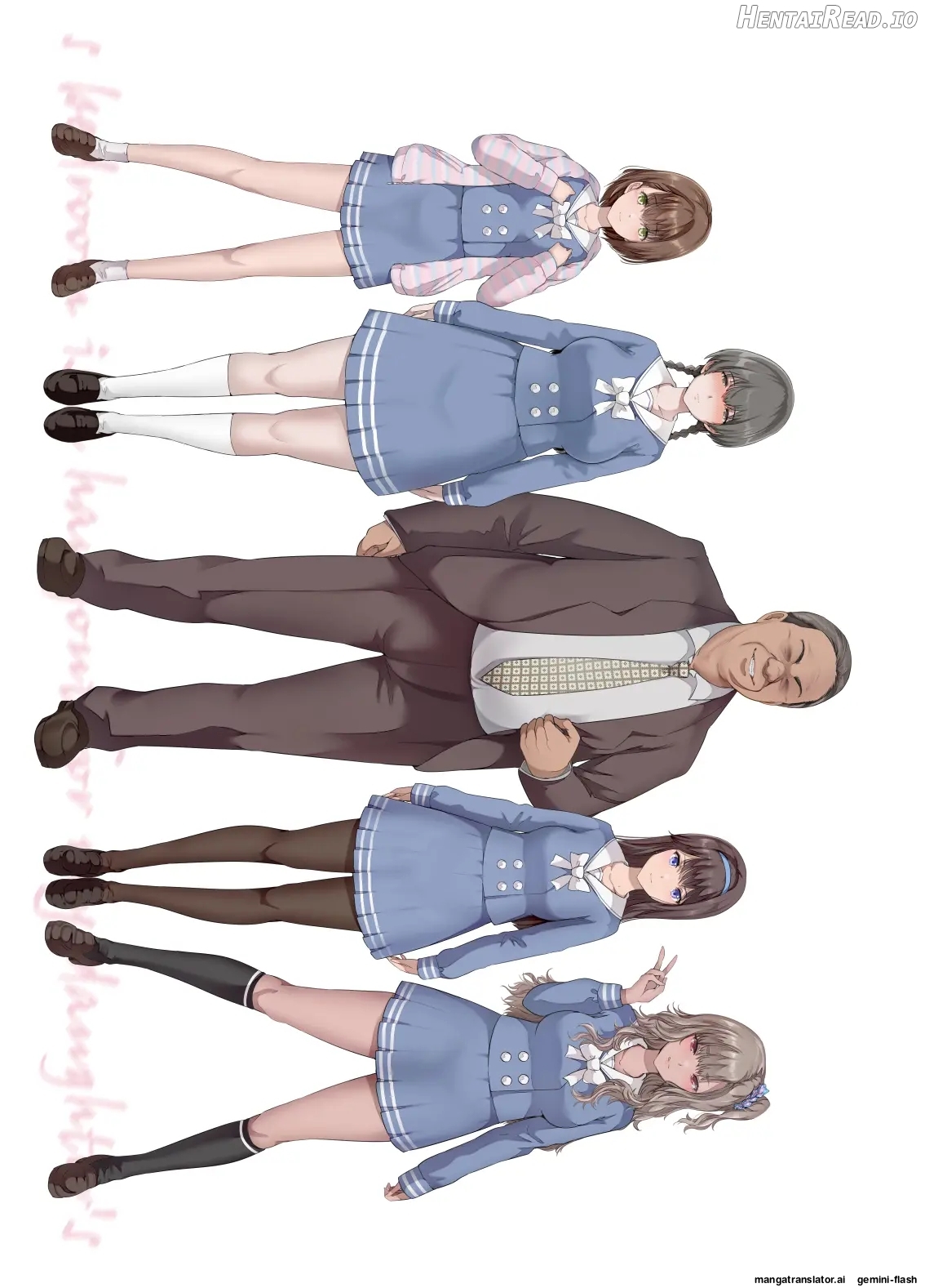 Daddy's Bedroom is a Hangout For His Daughter's Friends 2: New Friends Chapter 1 - page 44
