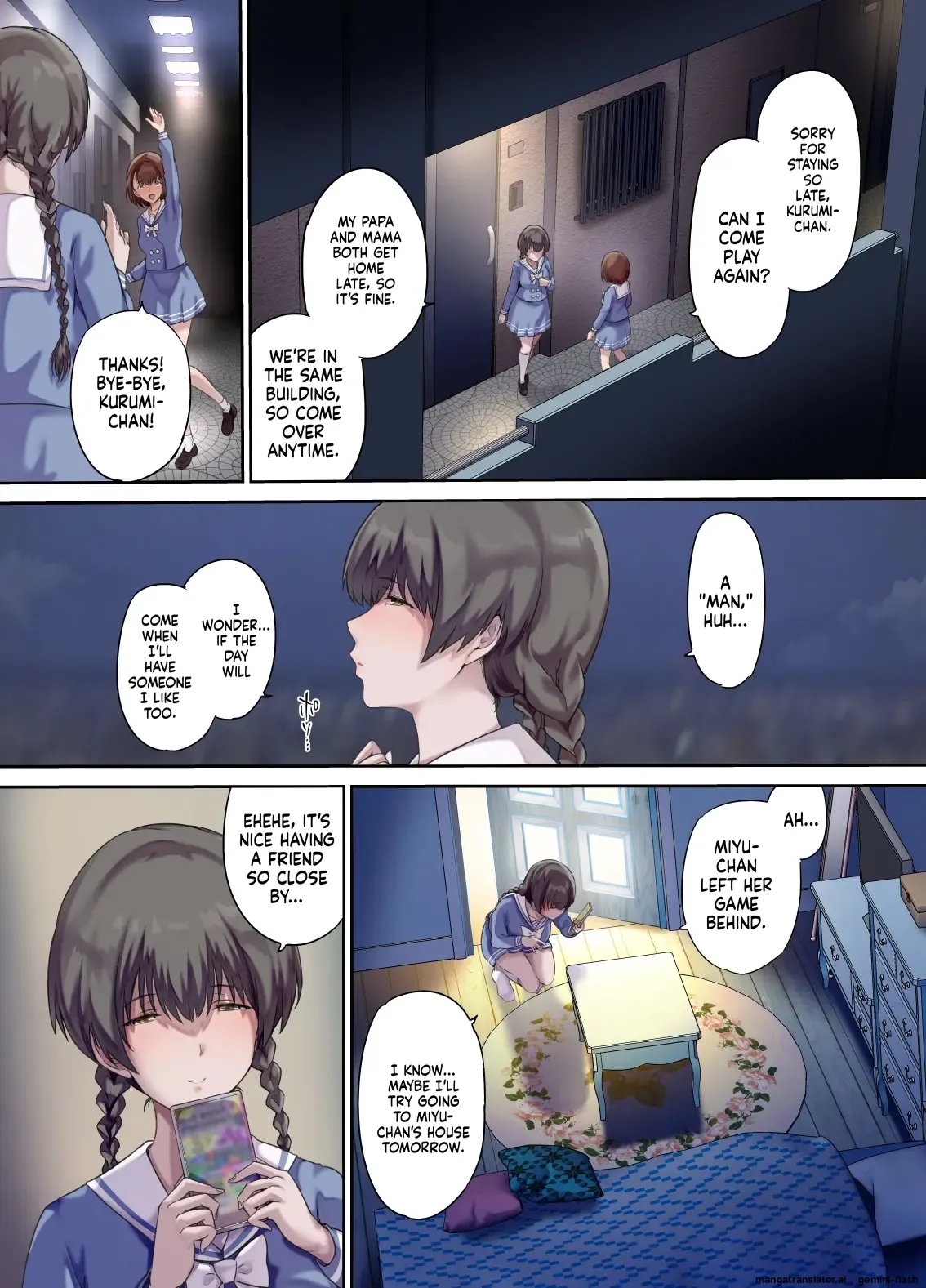 Daddy's Bedroom is a Hangout For His Daughter's Friends 2: New Friends Chapter 1 - page 5