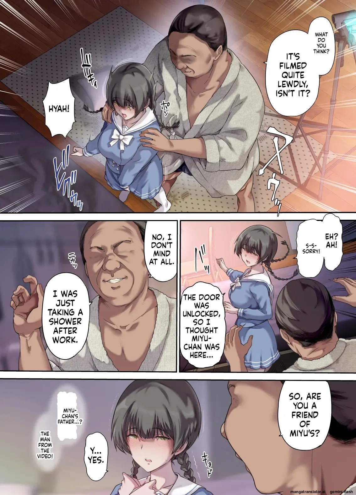 Daddy's Bedroom is a Hangout For His Daughter's Friends 2: New Friends Chapter 1 - page 9
