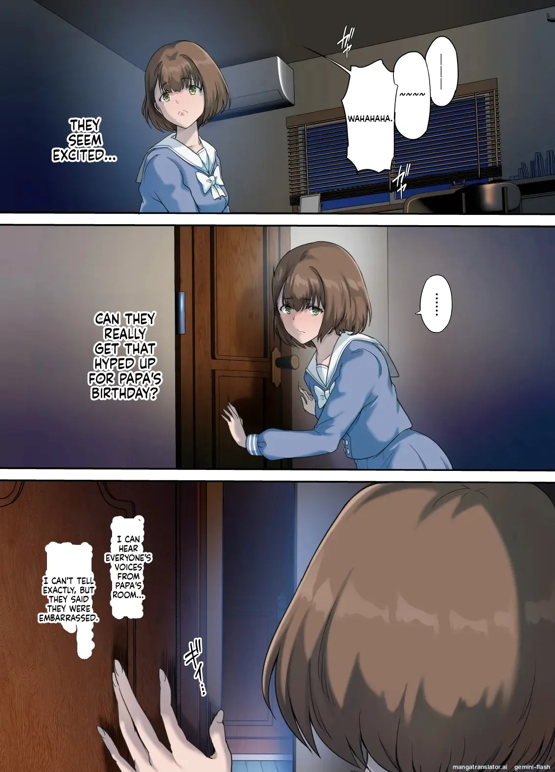 Daddy's Bedroom is a Hangout For His Daughter's Friends 4: Breeding Chapter 1 - page 16