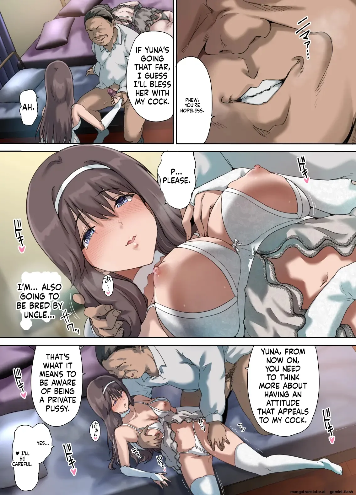 Daddy's Bedroom is a Hangout For His Daughter's Friends 4: Breeding Chapter 1 - page 46