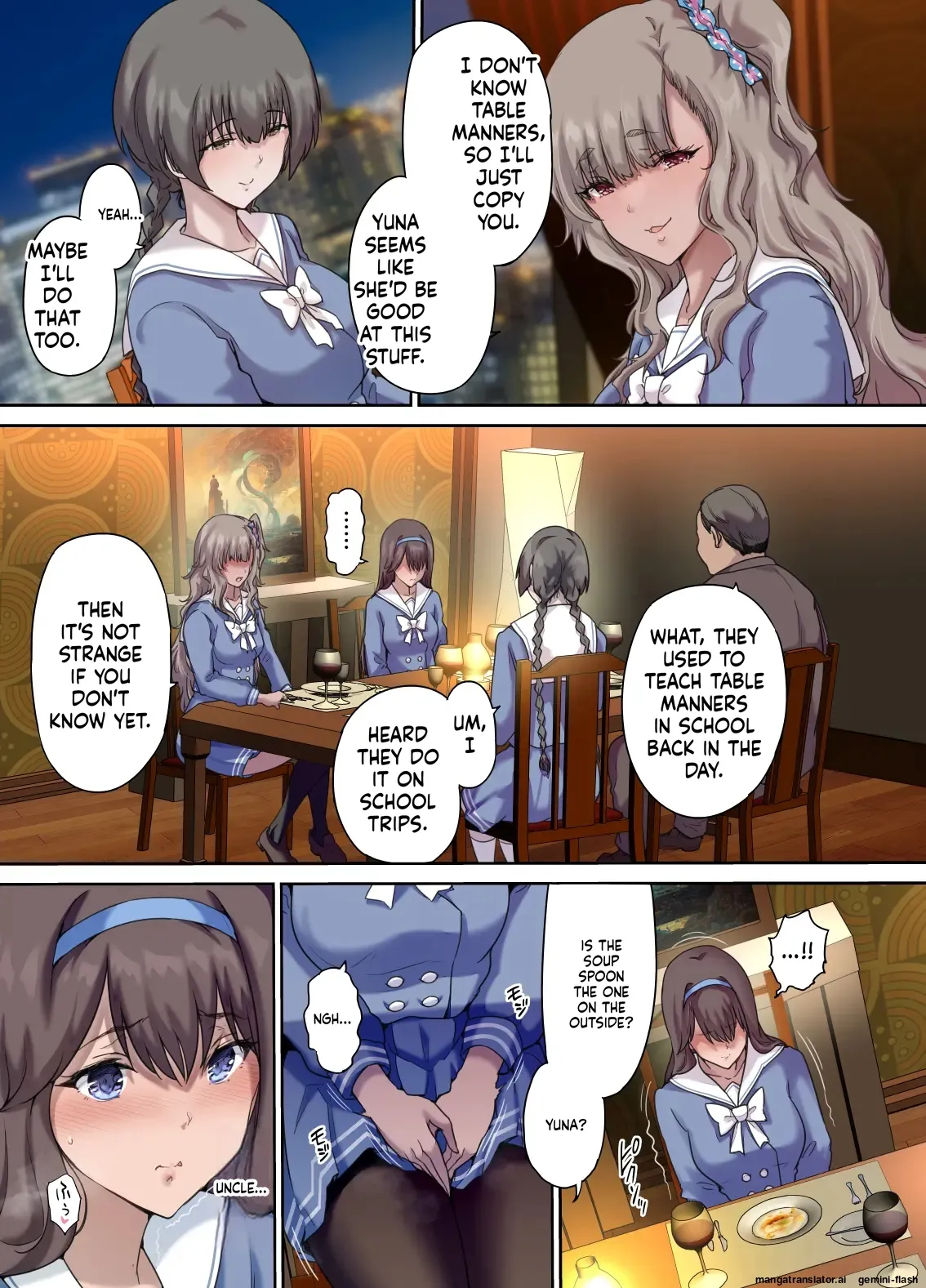 Daddy's Bedroom is a Hangout For His Daughter's Friends 4: Breeding Chapter 1 - page 8