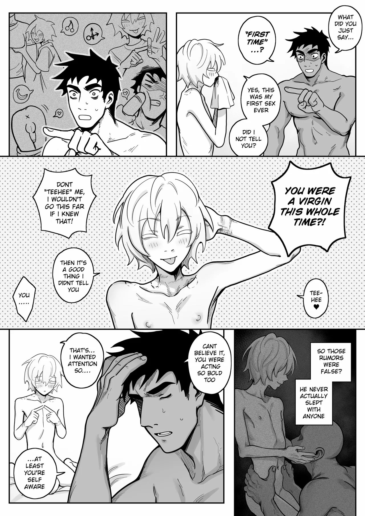Teaching My Perverted Roommate A Lesson Chapter 1 - page 28
