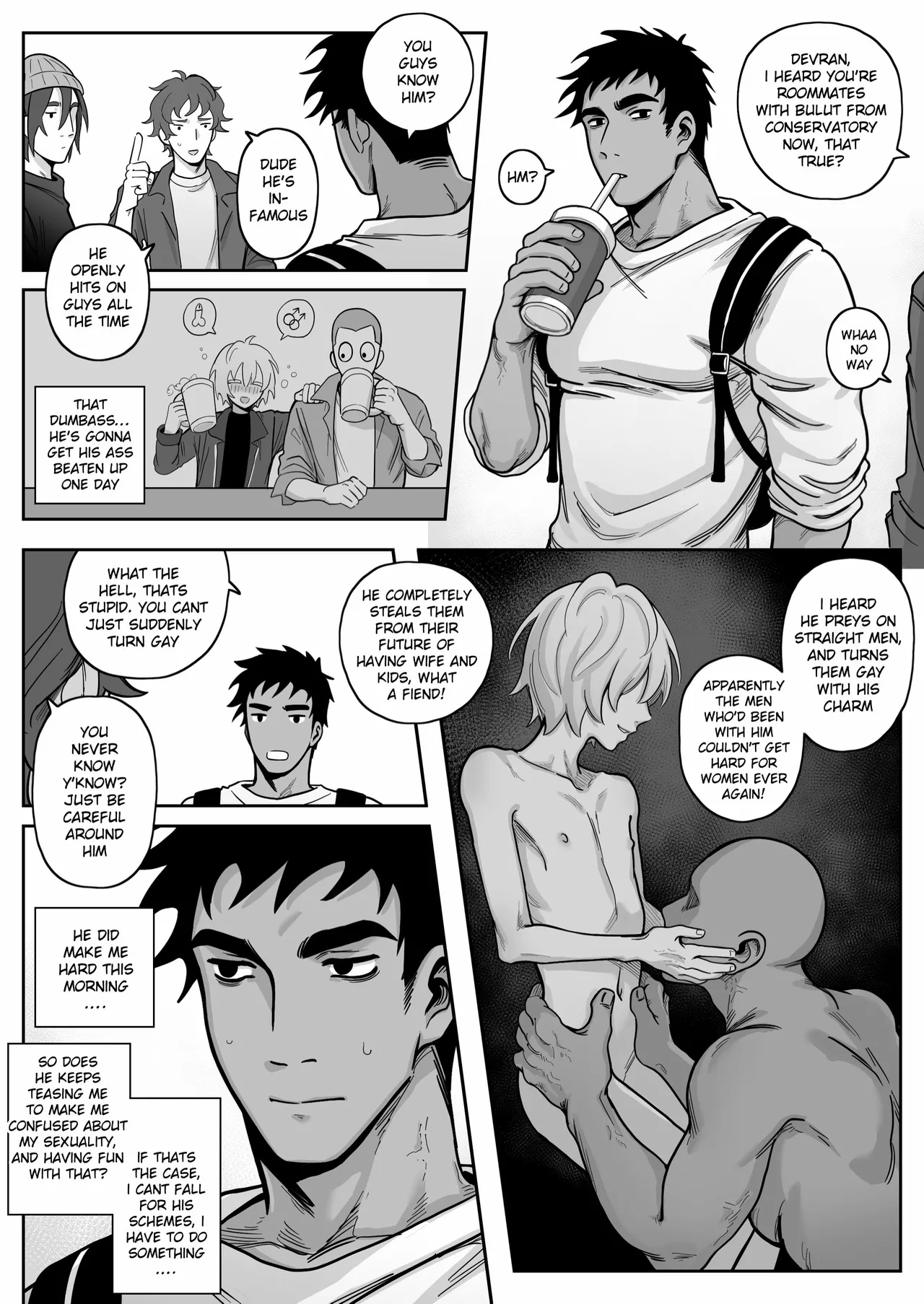 Teaching My Perverted Roommate A Lesson Chapter 1 - page 9