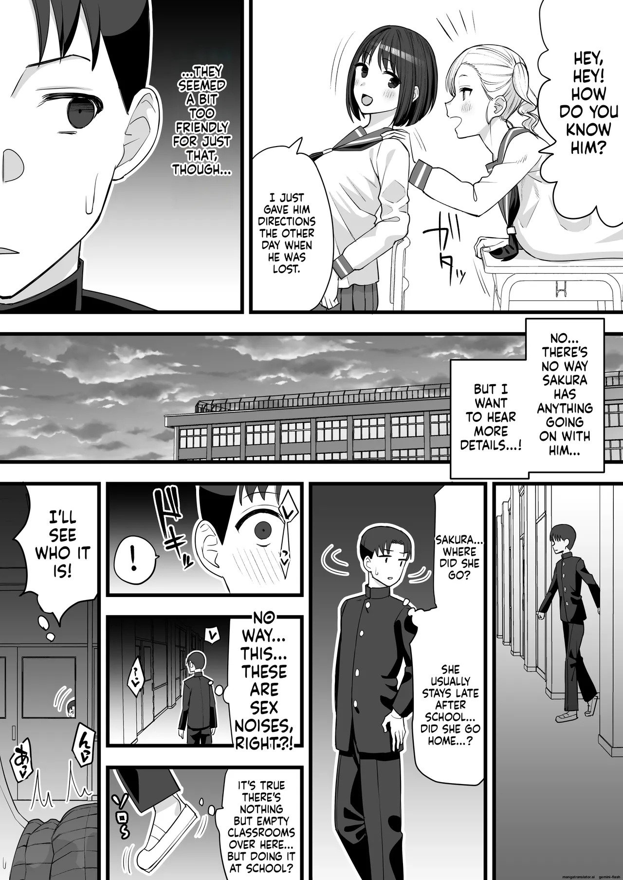 Yarichin ga Tenkou Shite Kita! BSS Chapter 1 - page 6