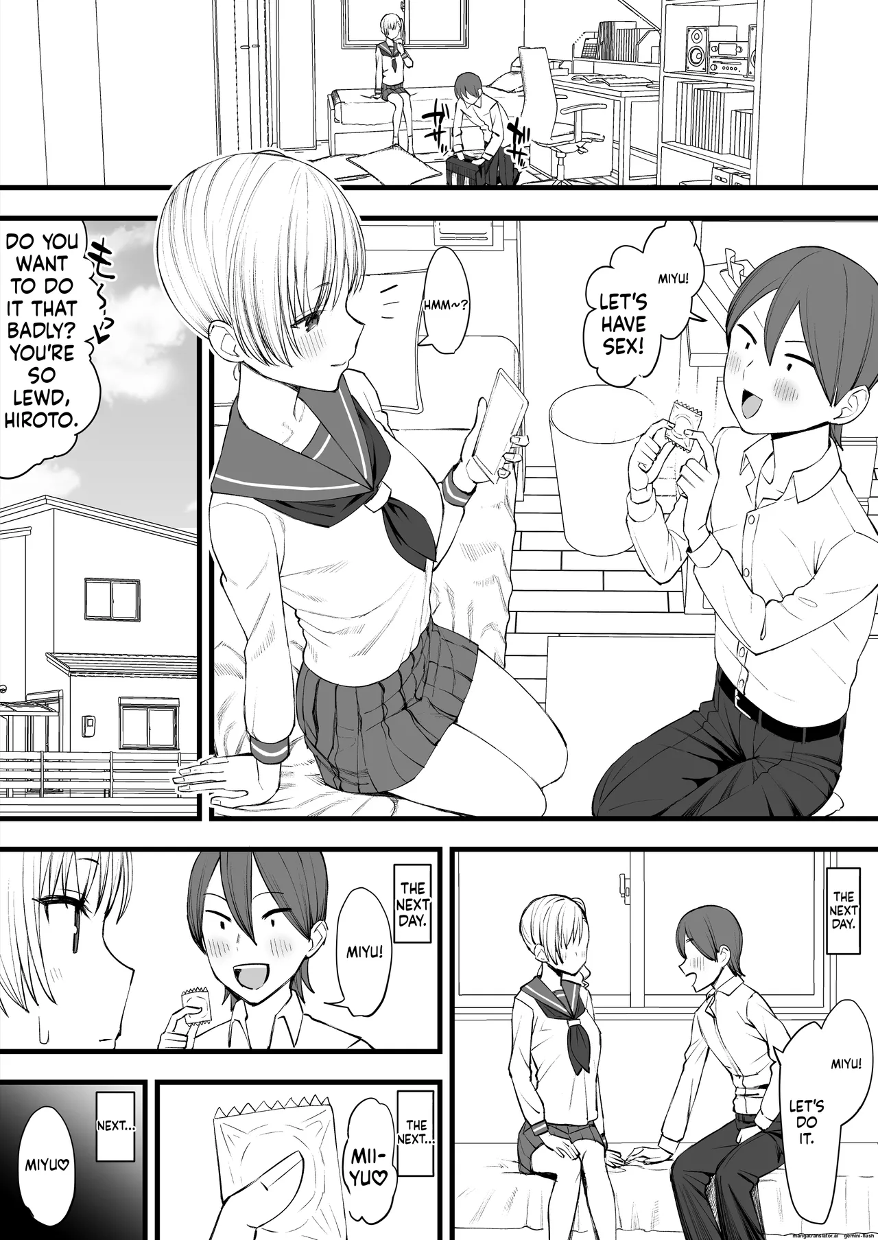 Yarichin ga Tenkou Shite Kita! Netorare Chapter 1 - page 2
