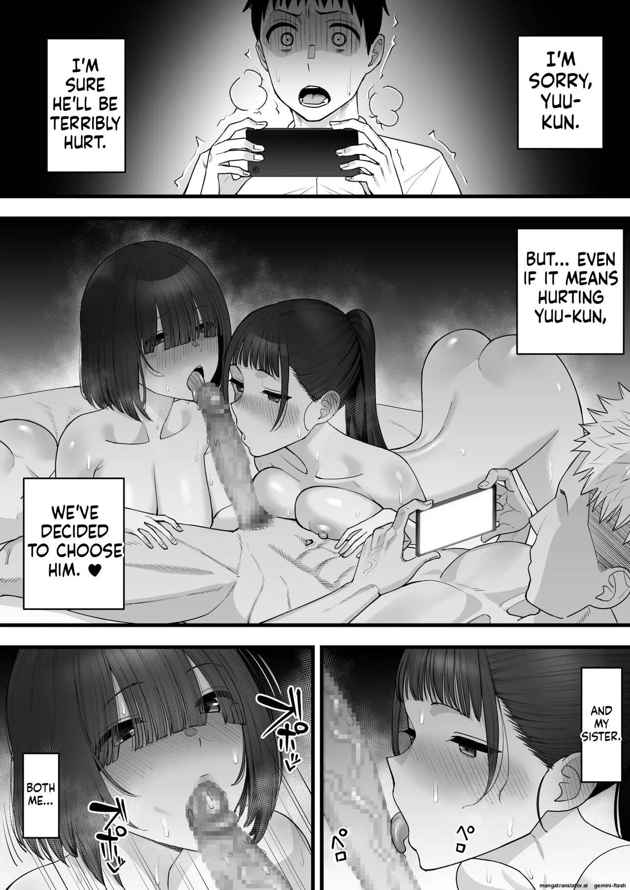 My Childhood Friend Twins Become Another Man’s Onahole 1-3 Chapter 1 - page 2