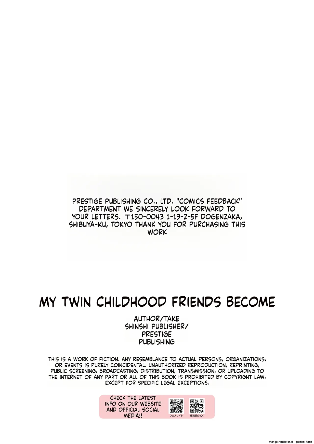 My Childhood Friend Twins Become Another Man’s Onahole 1-3 Chapter 1 - page 26