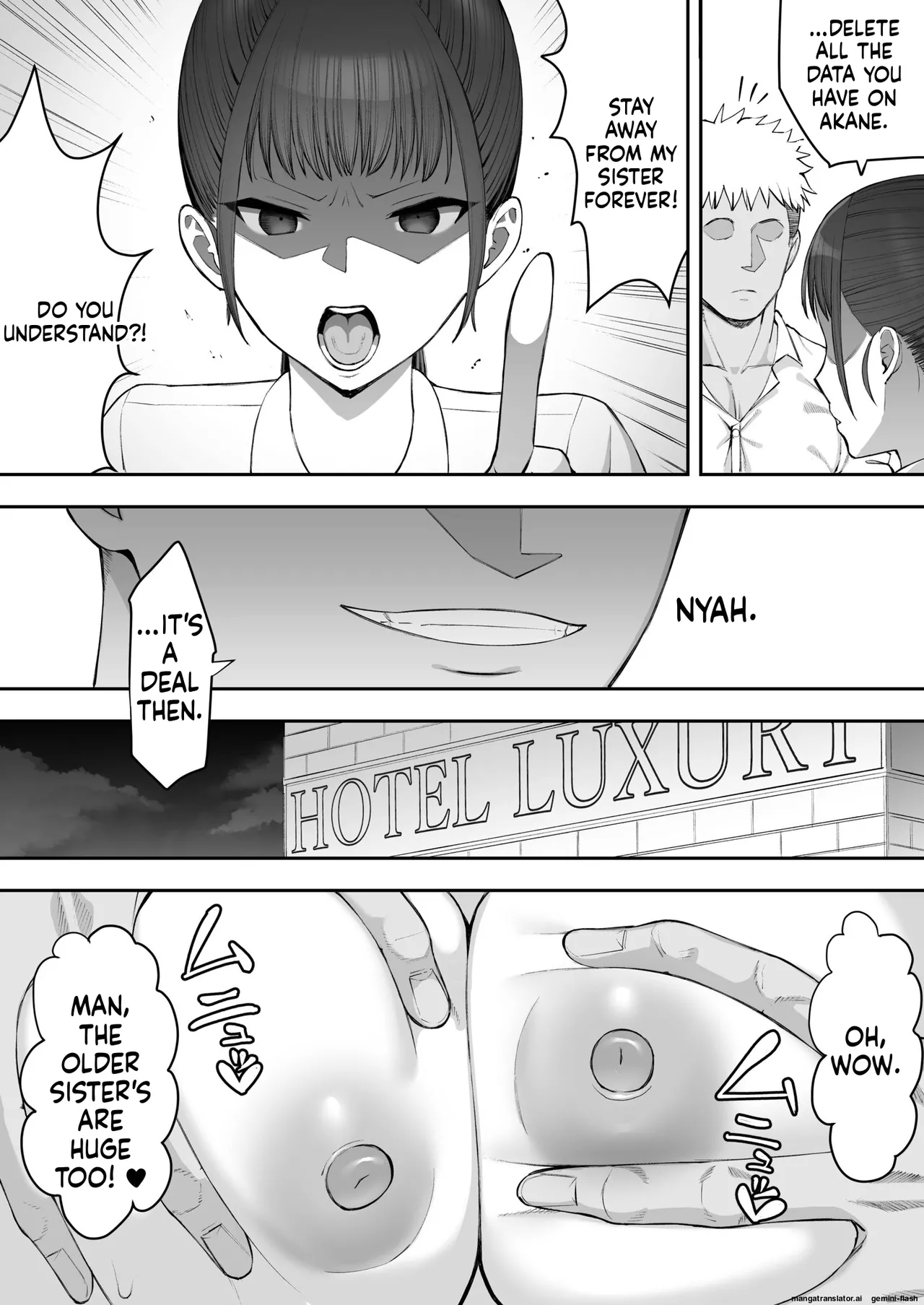 My Childhood Friend Twins Become Another Man’s Onahole 1-3 Chapter 1 - page 32