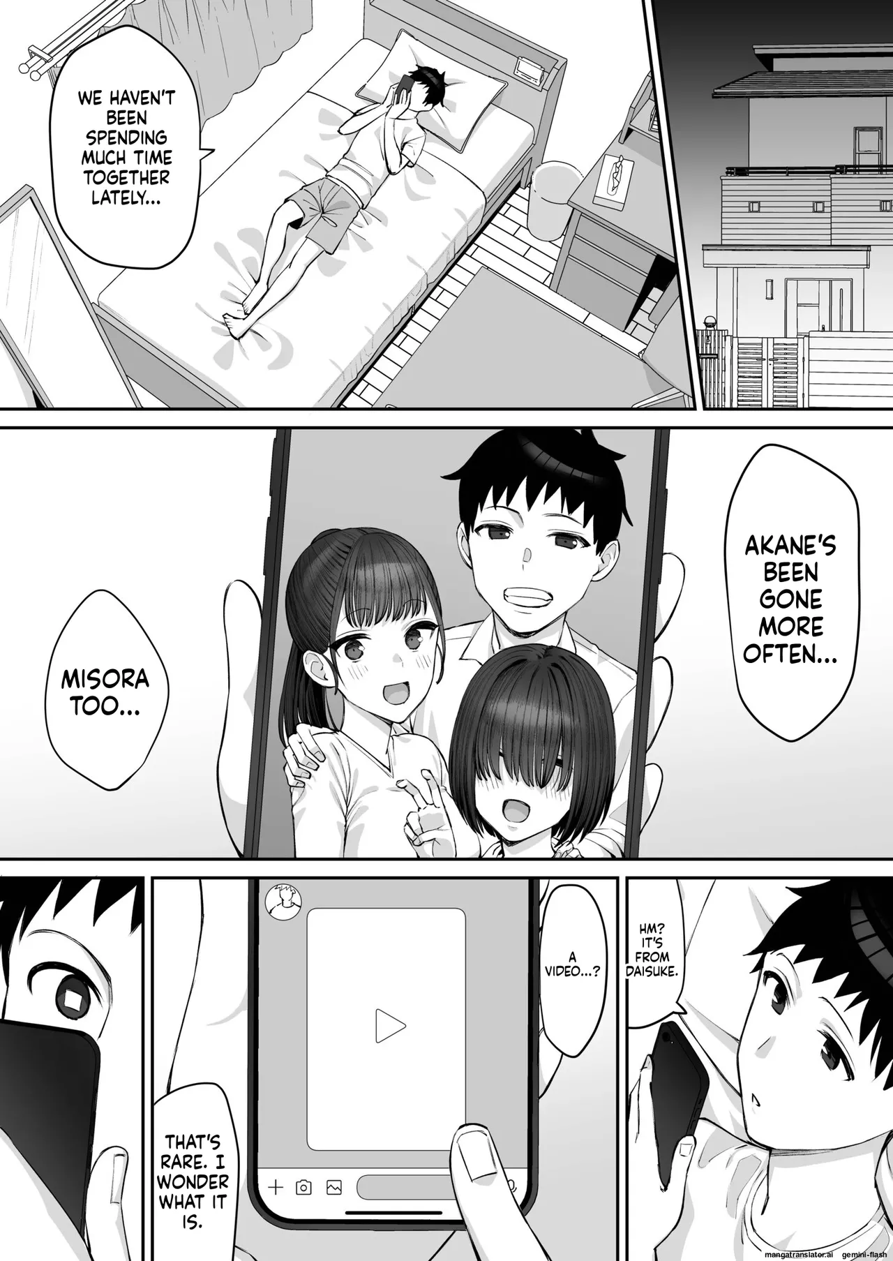 My Childhood Friend Twins Become Another Man’s Onahole 1-3 Chapter 1 - page 58