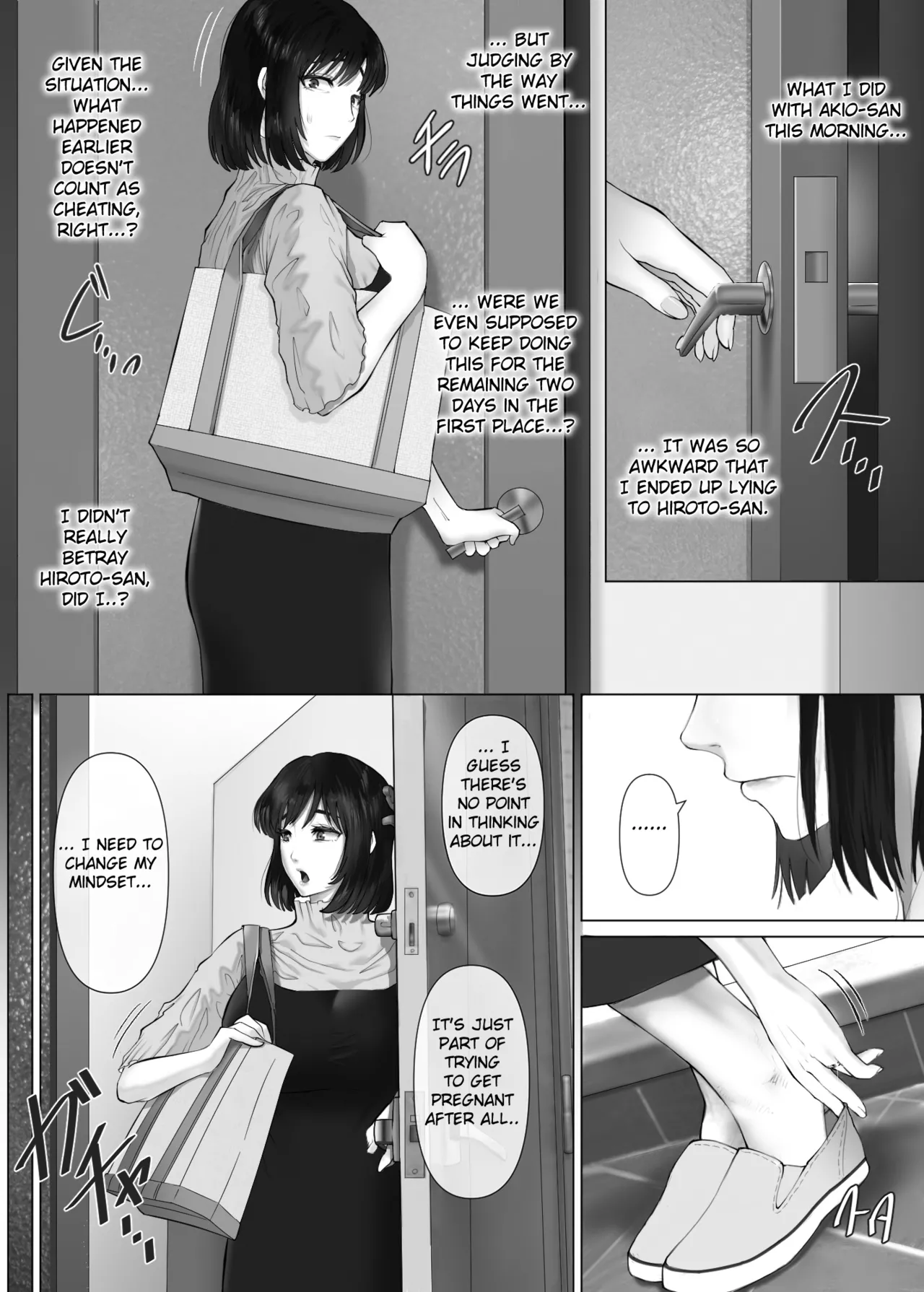 LeveChi na Swapping 3 ~Honrosareru Fuufu Hen~ Chapter 1 - page 24