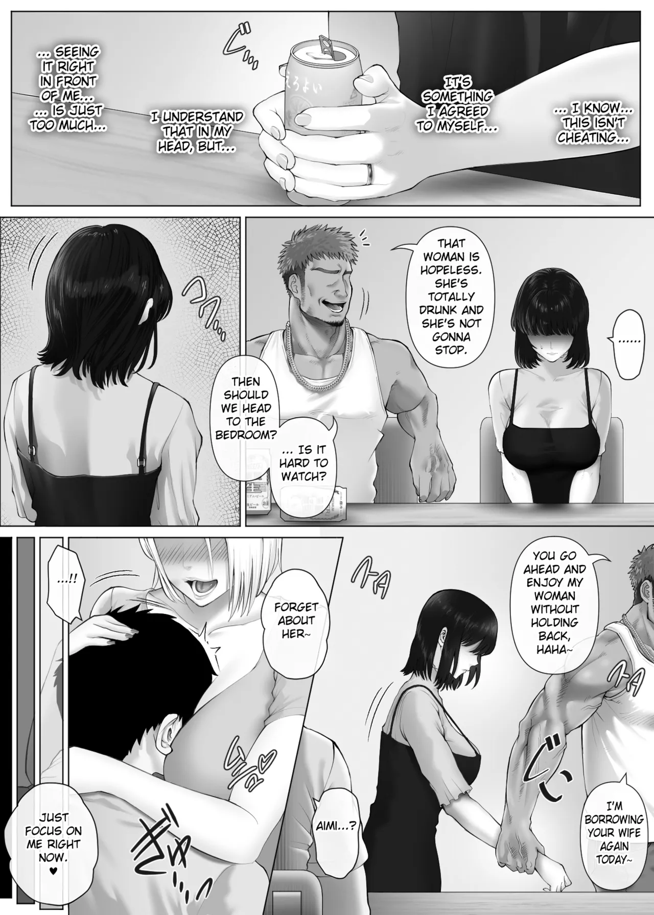 LeveChi na Swapping 3 ~Honrosareru Fuufu Hen~ Chapter 1 - page 38