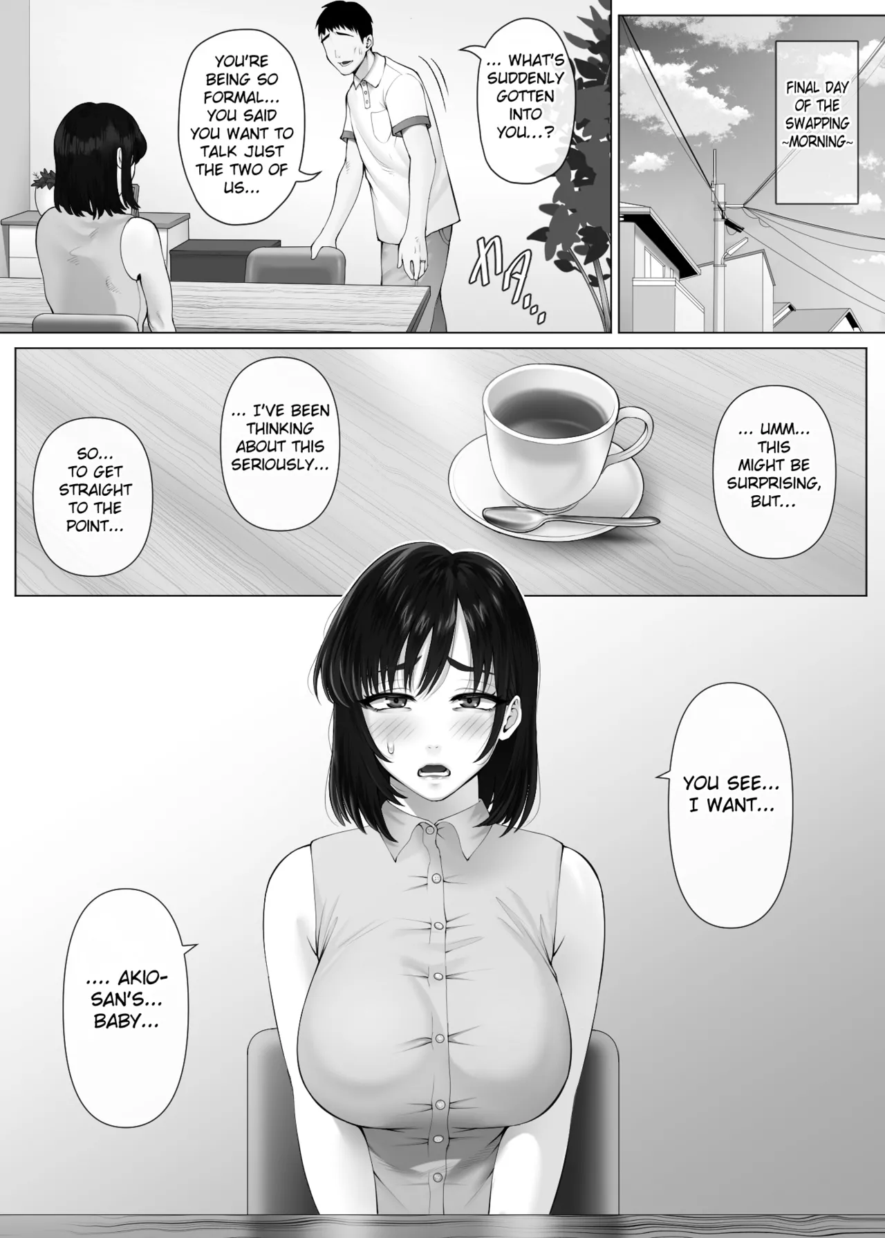 LeveChi na Swapping 3 ~Honrosareru Fuufu Hen~ Chapter 1 - page 68