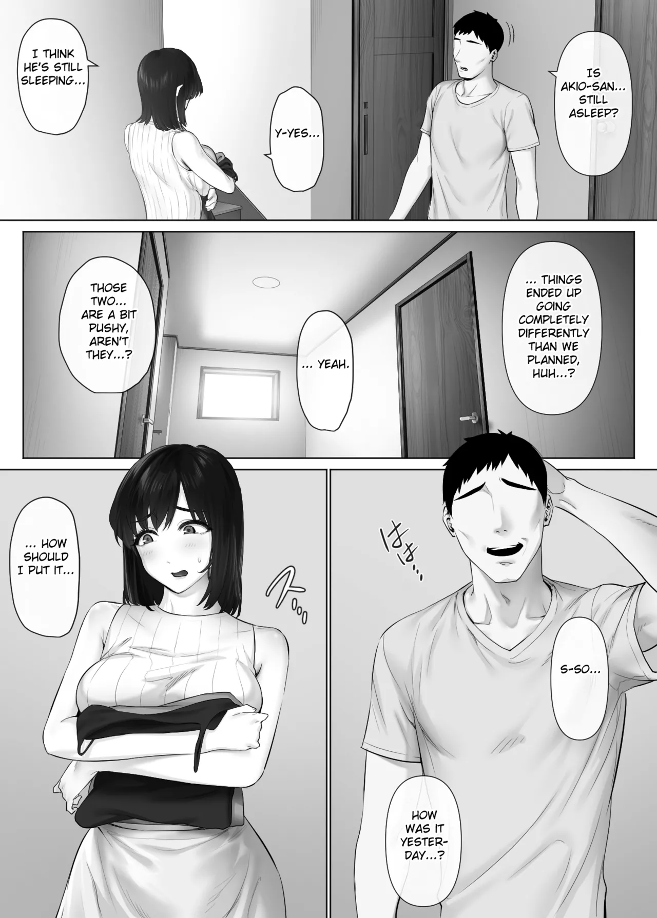 LeveChi na Swapping 3 ~Honrosareru Fuufu Hen~ Chapter 1 - page 74