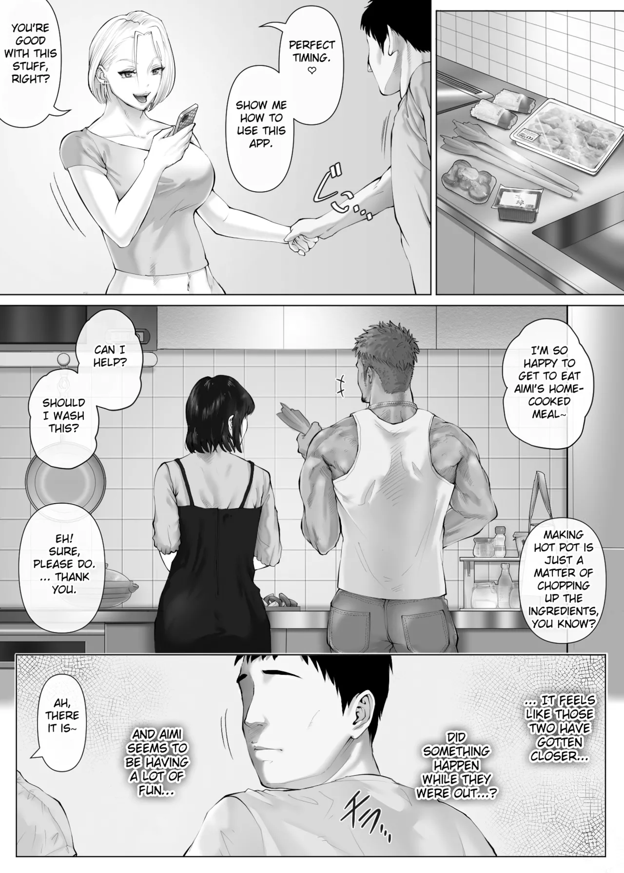 LeveChi na Swapping 3 ~Honrosareru Fuufu Hen~ Chapter 1 - page 99