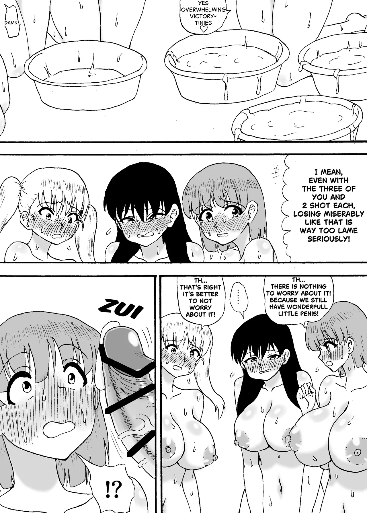 Yowayowa Chinpo 3-ningumi ~VS Tsuyotsuyo Chinpo 3-ningumi Hen~ Chapter 1 - page 14