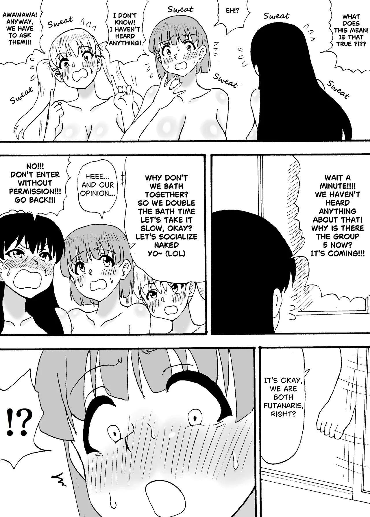 Yowayowa Chinpo 3-ningumi ~VS Tsuyotsuyo Chinpo 3-ningumi Hen~ Chapter 1 - page 4