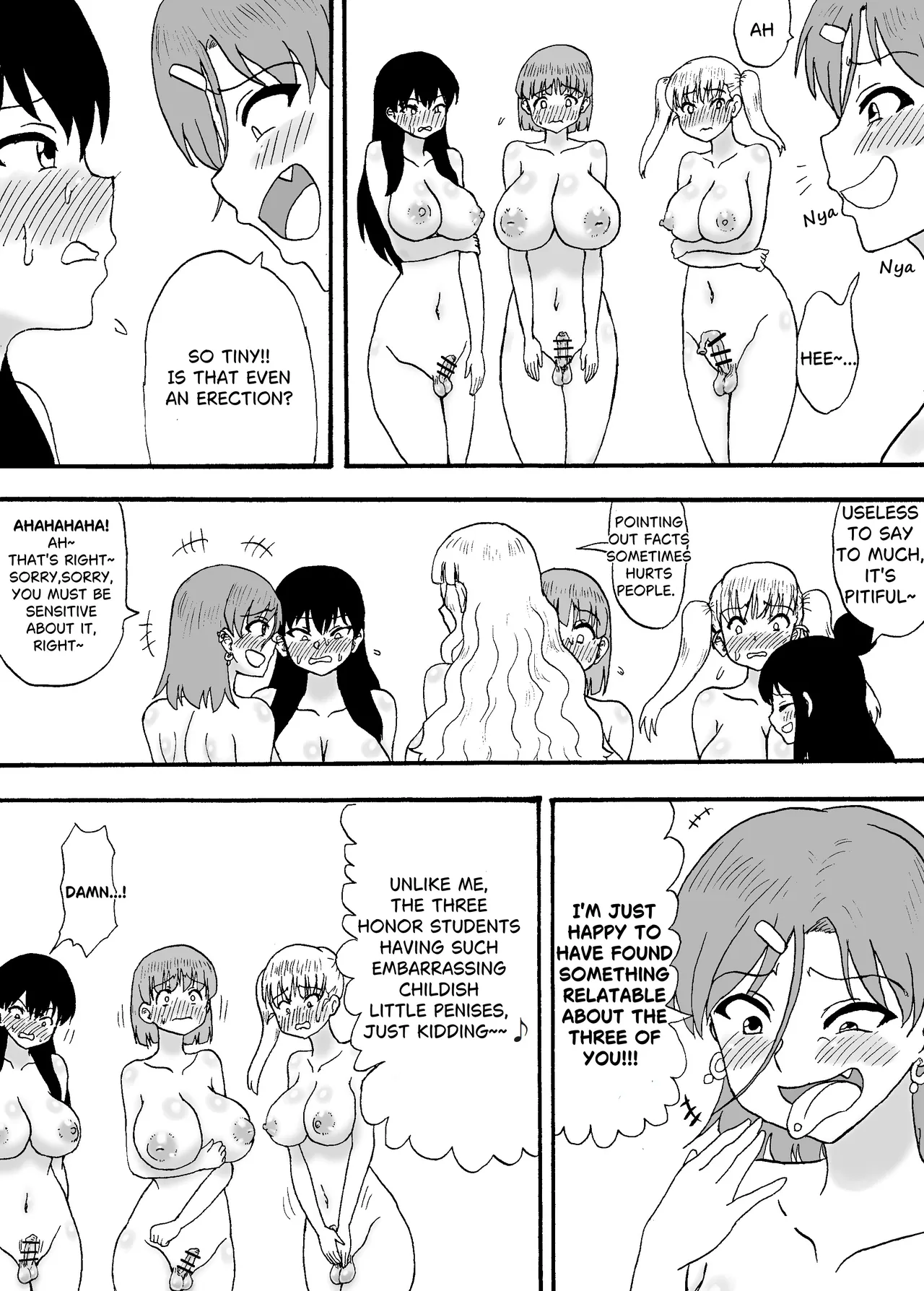 Yowayowa Chinpo 3-ningumi ~VS Tsuyotsuyo Chinpo 3-ningumi Hen~ Chapter 1 - page 6