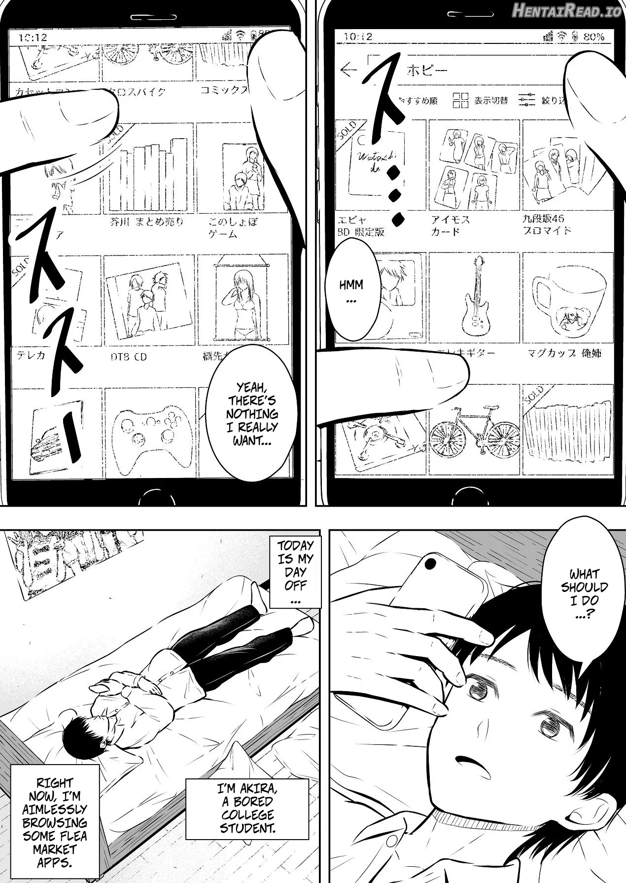 Lately, You Can Even Buy Pussy on Flea Market Apps -- Saikin Hayari no FleaMa Appli de wa, Manko mo Kaerurashii Chapter 1 - page 2