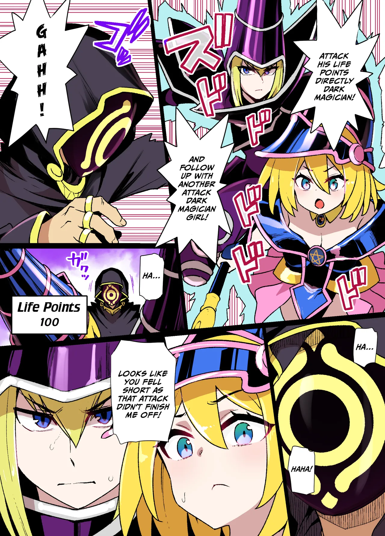 Dark Magician Girl Becomes a Succubus Manga Chapter 1 - page 1