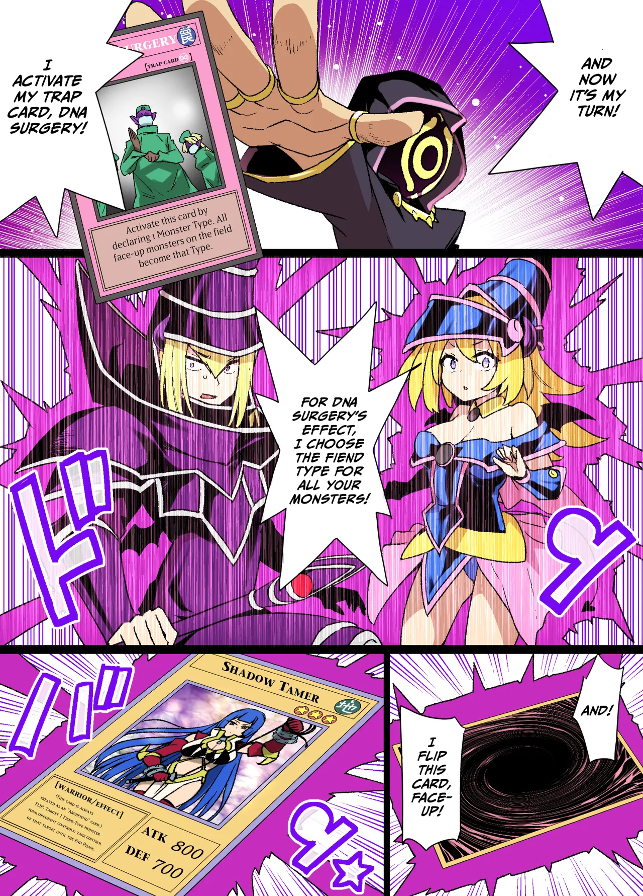 Dark Magician Girl Becomes a Succubus Manga Chapter 1 - page 2