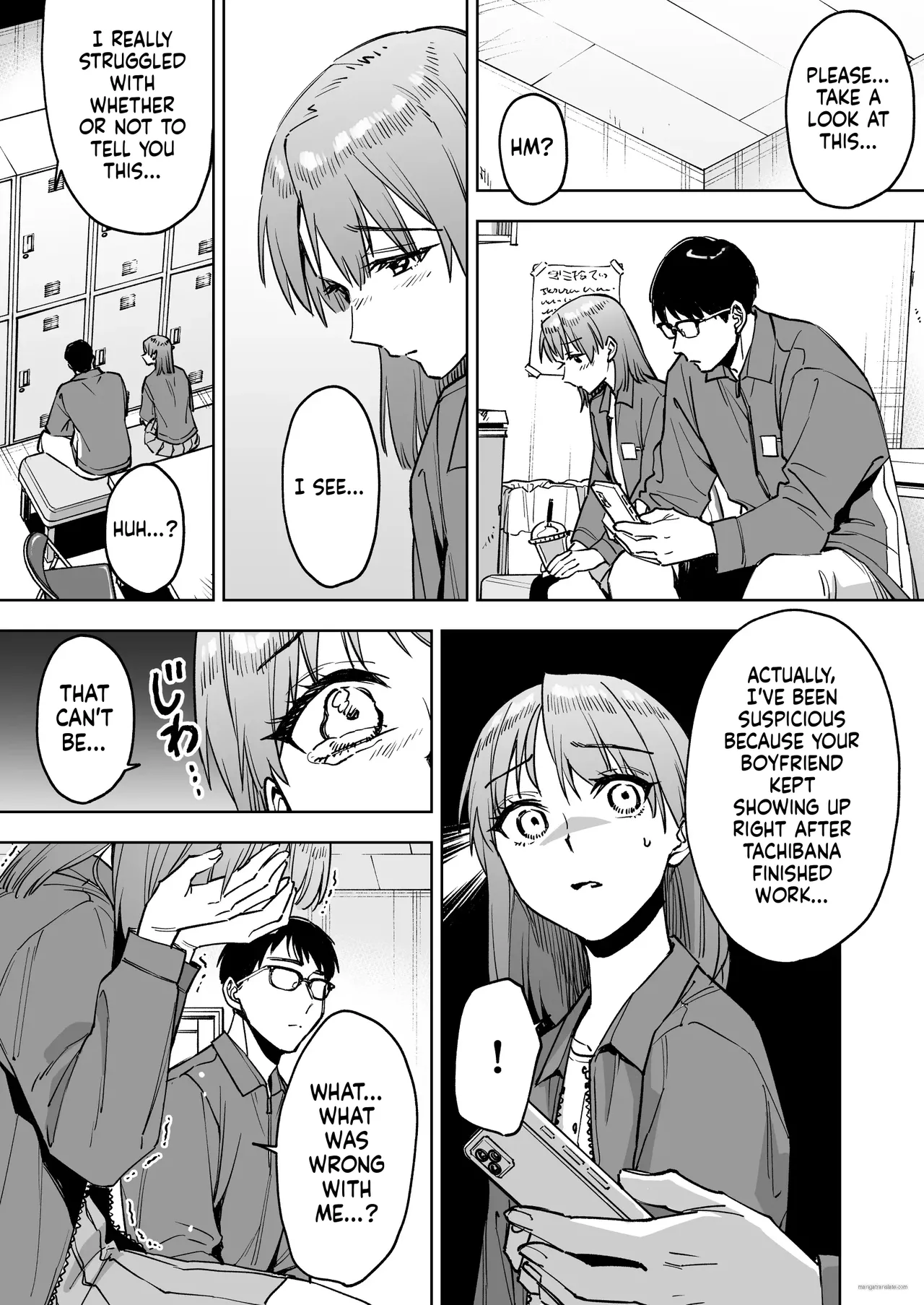 My Cashier Girlfriend ~The Reason I, Who Was Working for My Boyfriend’s Sake, Became the Store Manager’s Sex Toy~ Chapter 1 - page 18