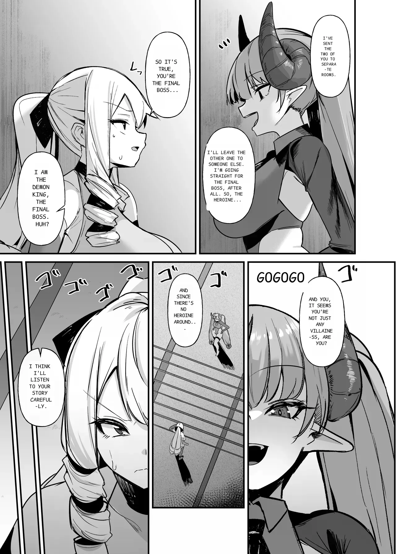 I was reincarnated as a villainess in an otome Game who was a futanari in her backstory 1-4 Chapter 1 - page 105