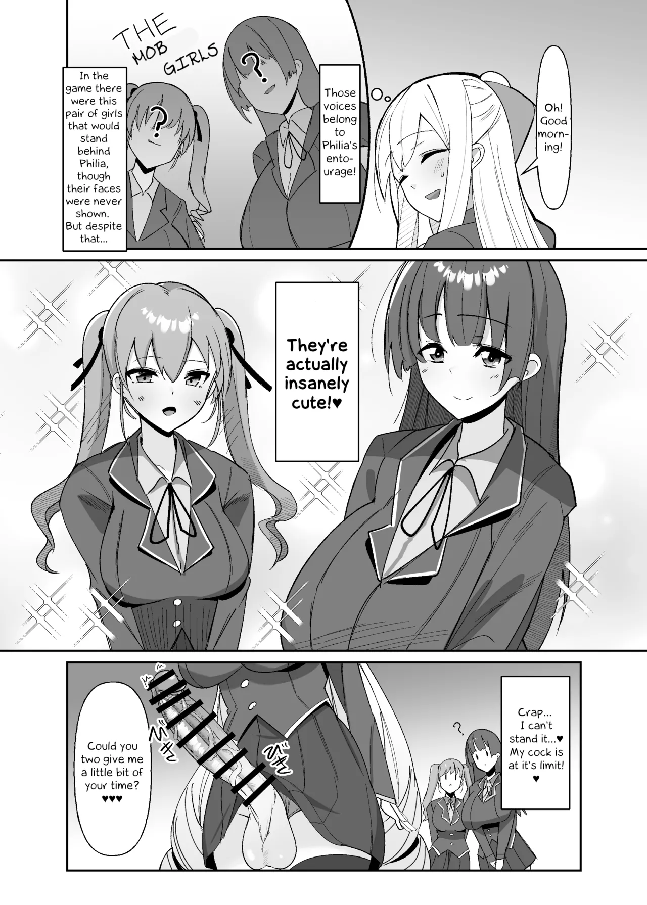 I was reincarnated as a villainess in an otome Game who was a futanari in her backstory 1-4 Chapter 1 - page 12