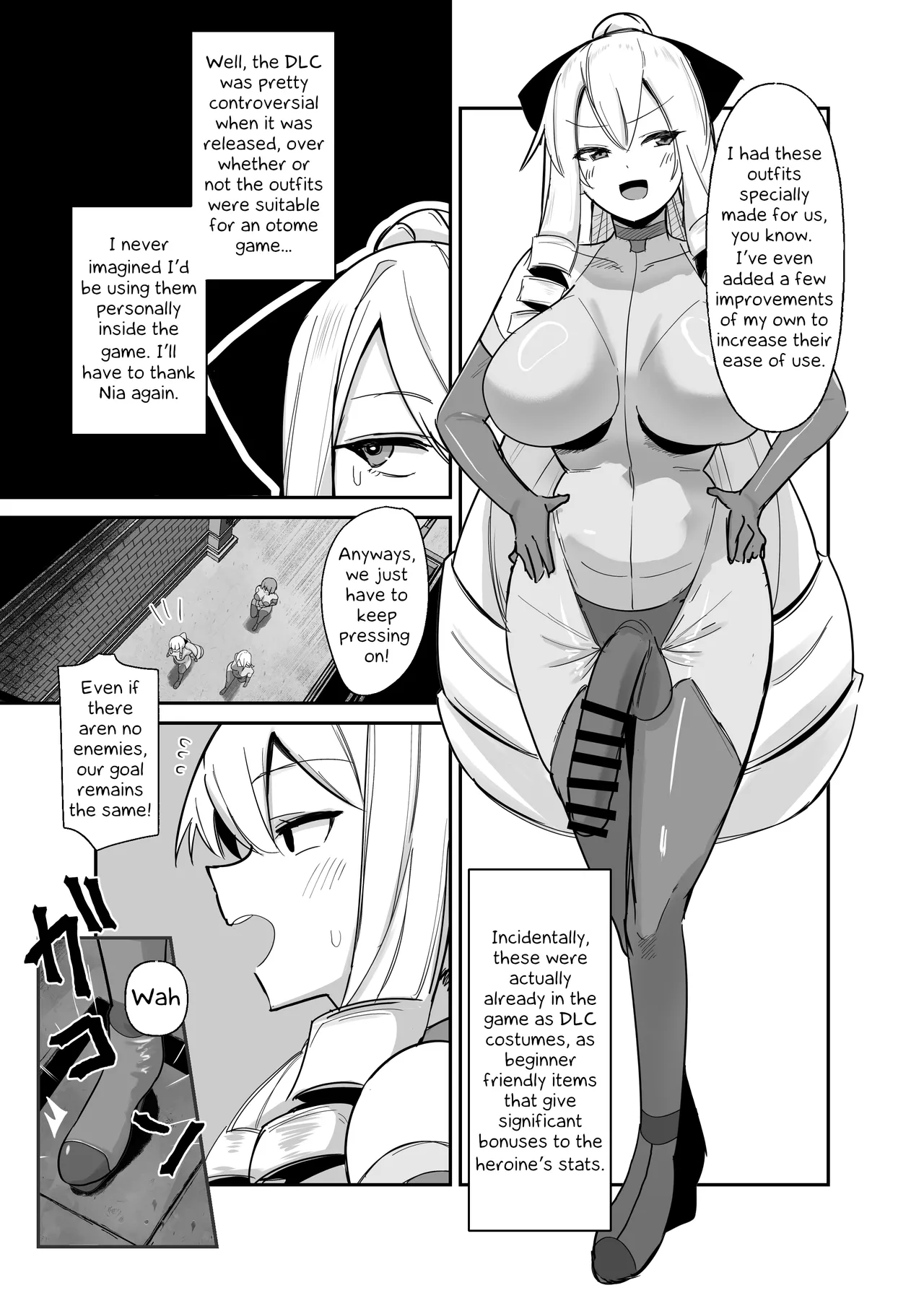 I was reincarnated as a villainess in an otome Game who was a futanari in her backstory 1-4 Chapter 1 - page 67