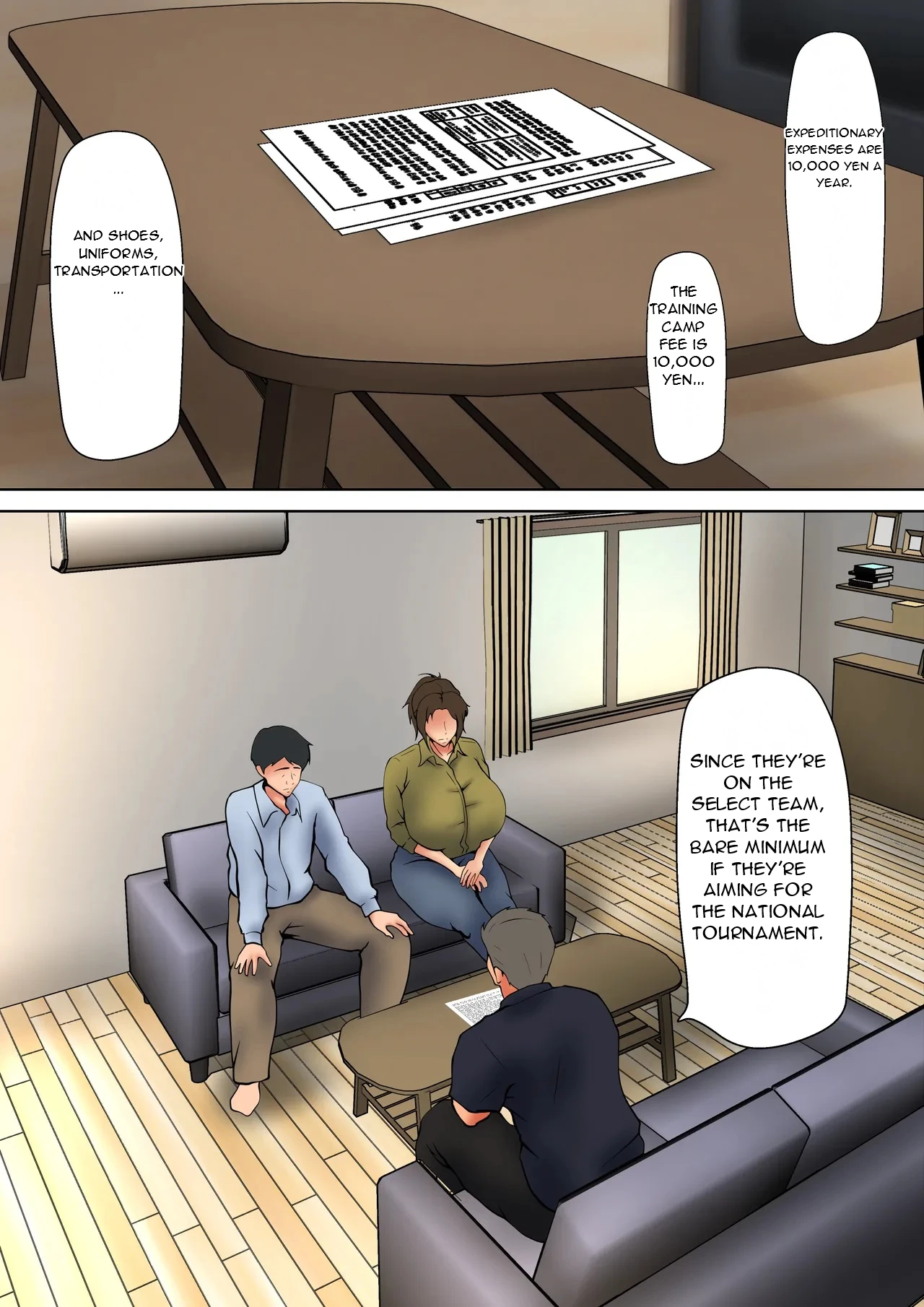 A Married Woman Who Chose to Be Embraced for The Sake of Her Daughter - A Night Sanctioned by Her Husband Chapter 1 - page 7