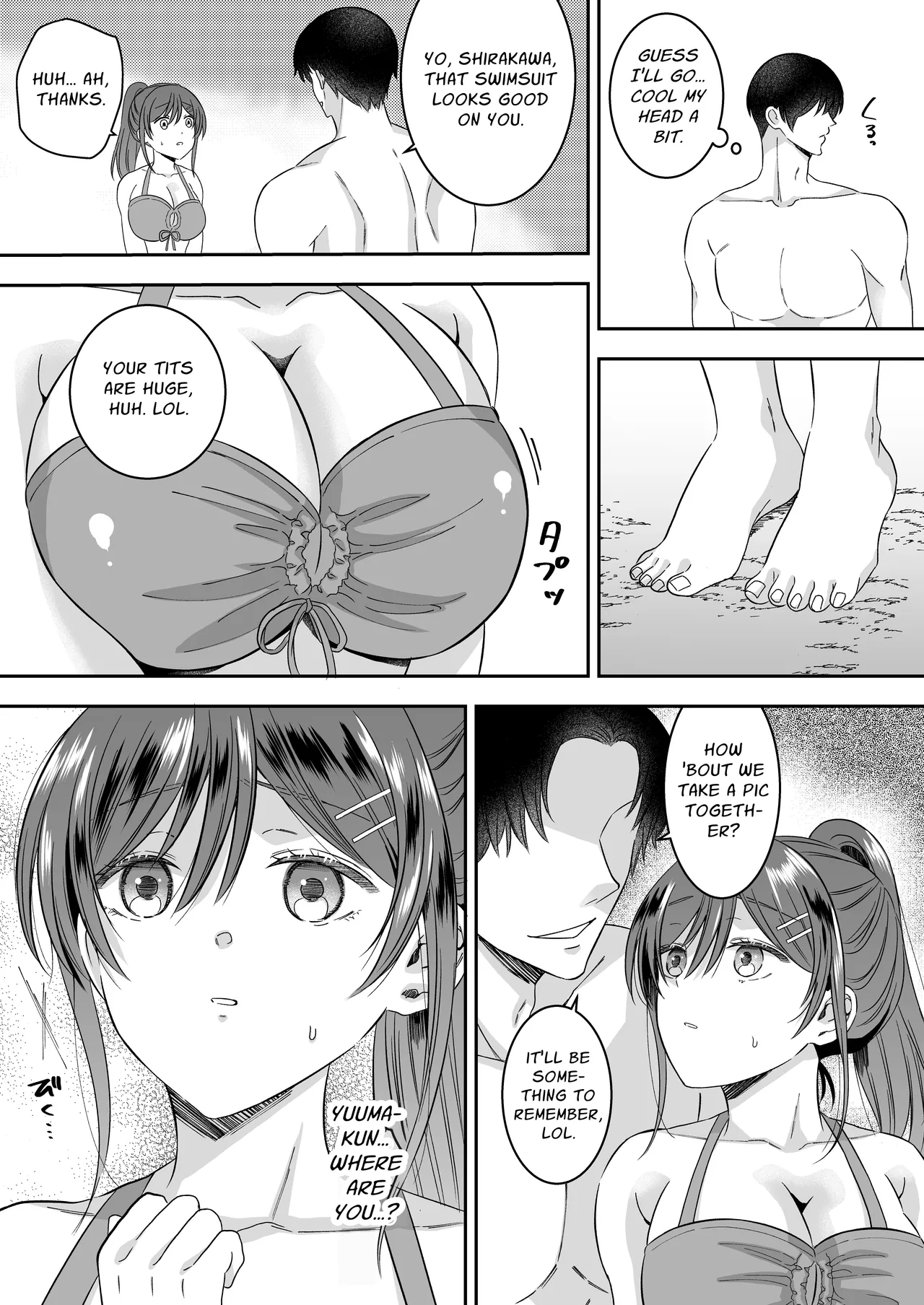 Shuugaku Ryokou no Yoru Class no Idol Yowasete Oppai wo Nama Okazu ni Shiteyatta w Chapter 1 - page 10