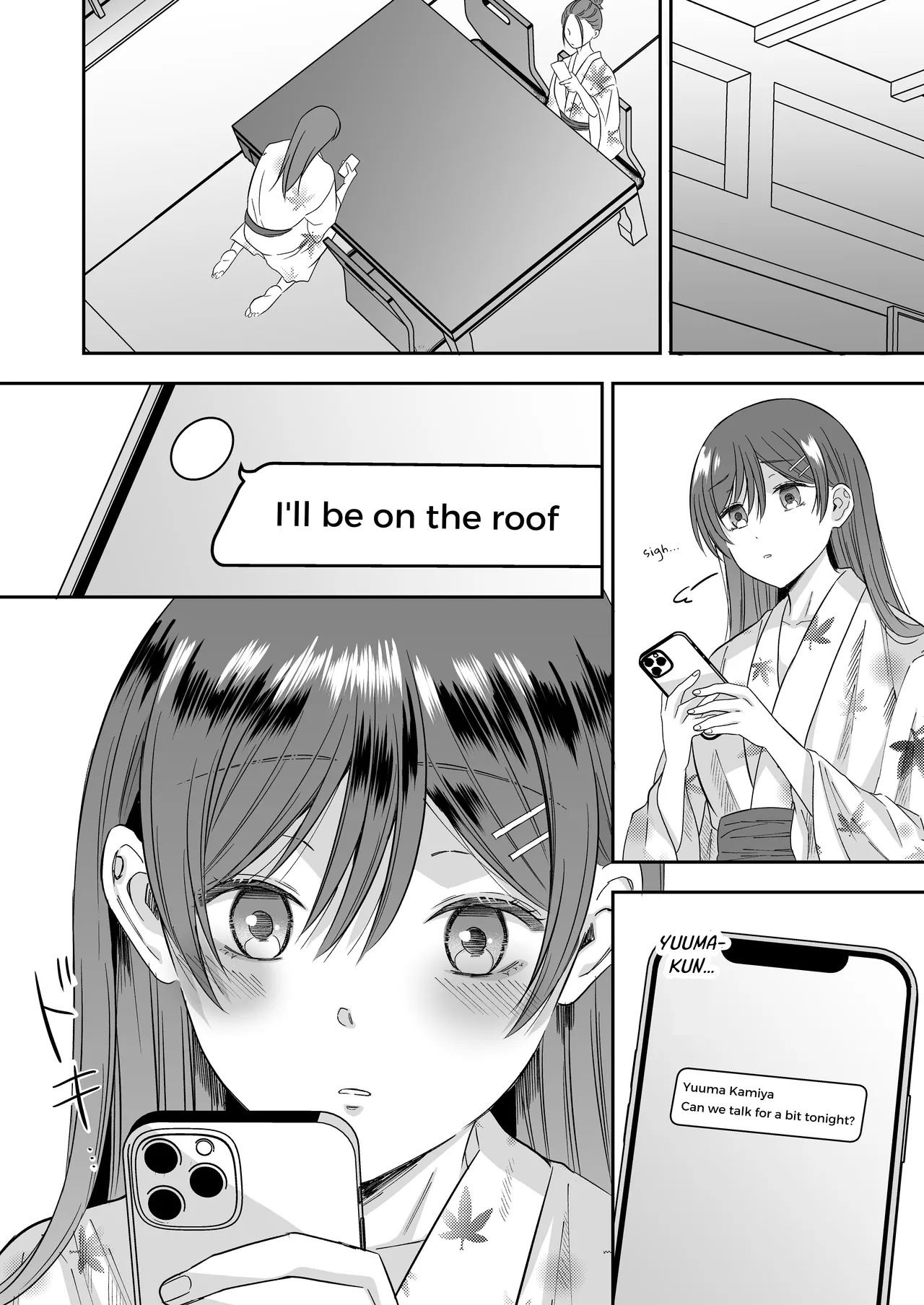 Shuugaku Ryokou no Yoru Class no Idol Yowasete Oppai wo Nama Okazu ni Shiteyatta w Chapter 1 - page 14