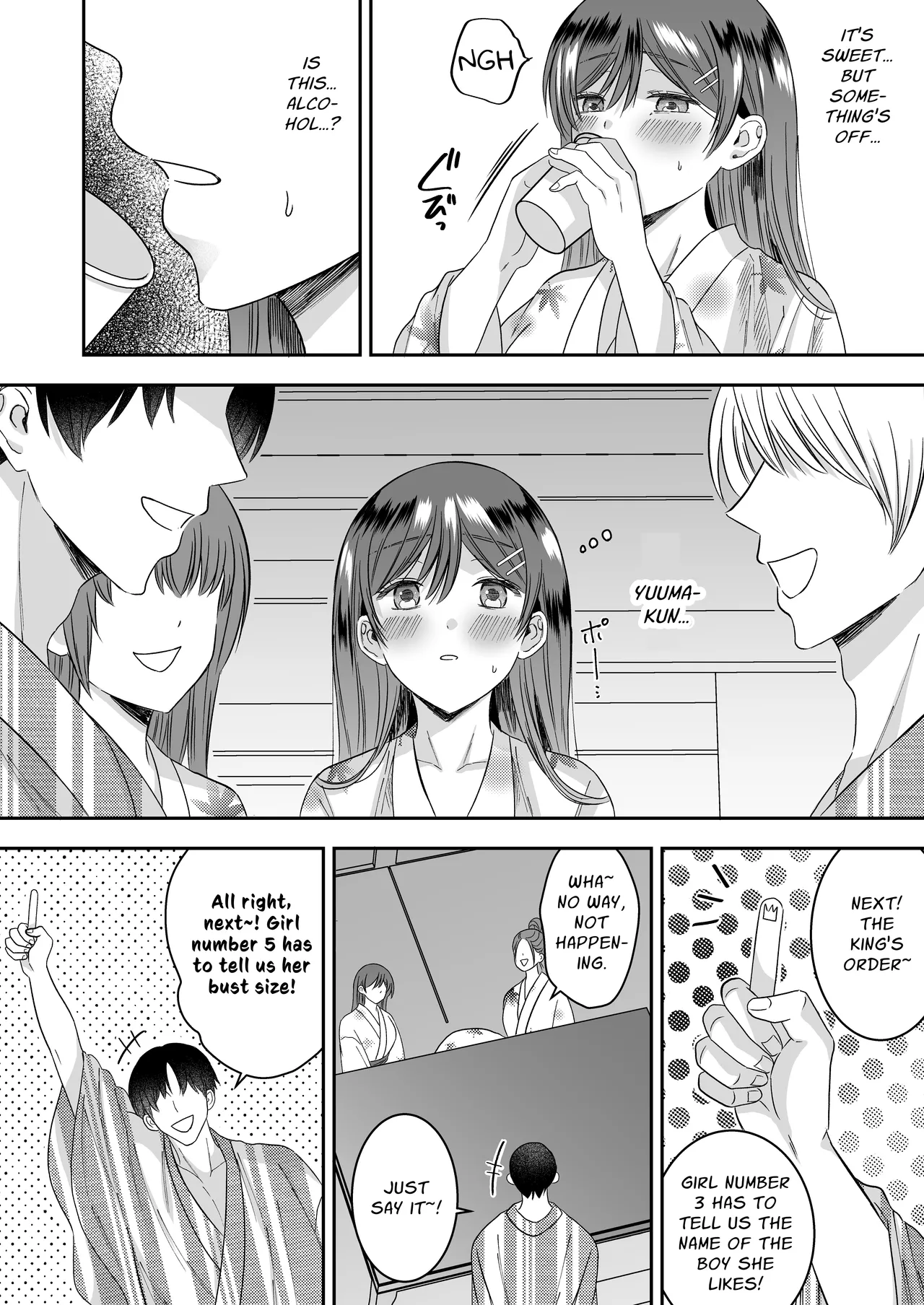 Shuugaku Ryokou no Yoru Class no Idol Yowasete Oppai wo Nama Okazu ni Shiteyatta w Chapter 1 - page 17