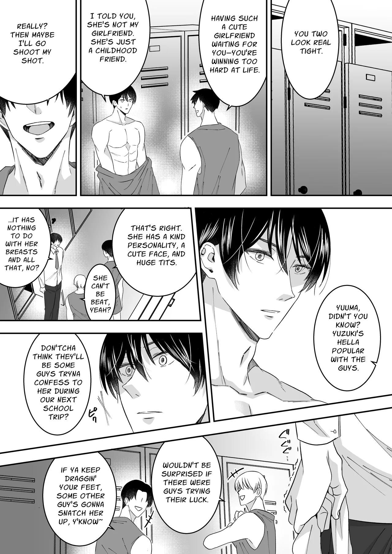 Shuugaku Ryokou no Yoru Class no Idol Yowasete Oppai wo Nama Okazu ni Shiteyatta w Chapter 1 - page 6