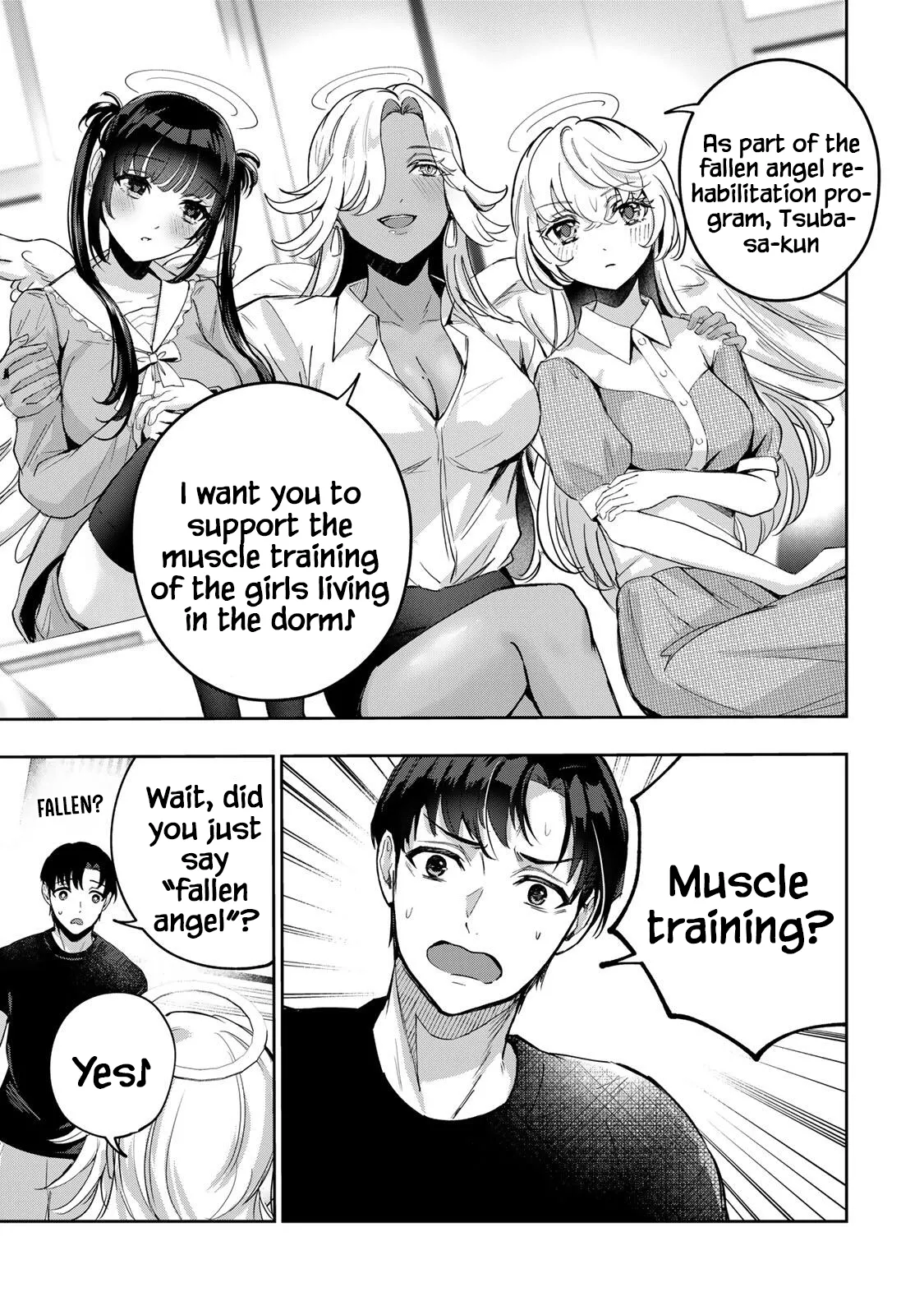 Datenshi-chan wa Ganbarenai Chapter 1 - page 44