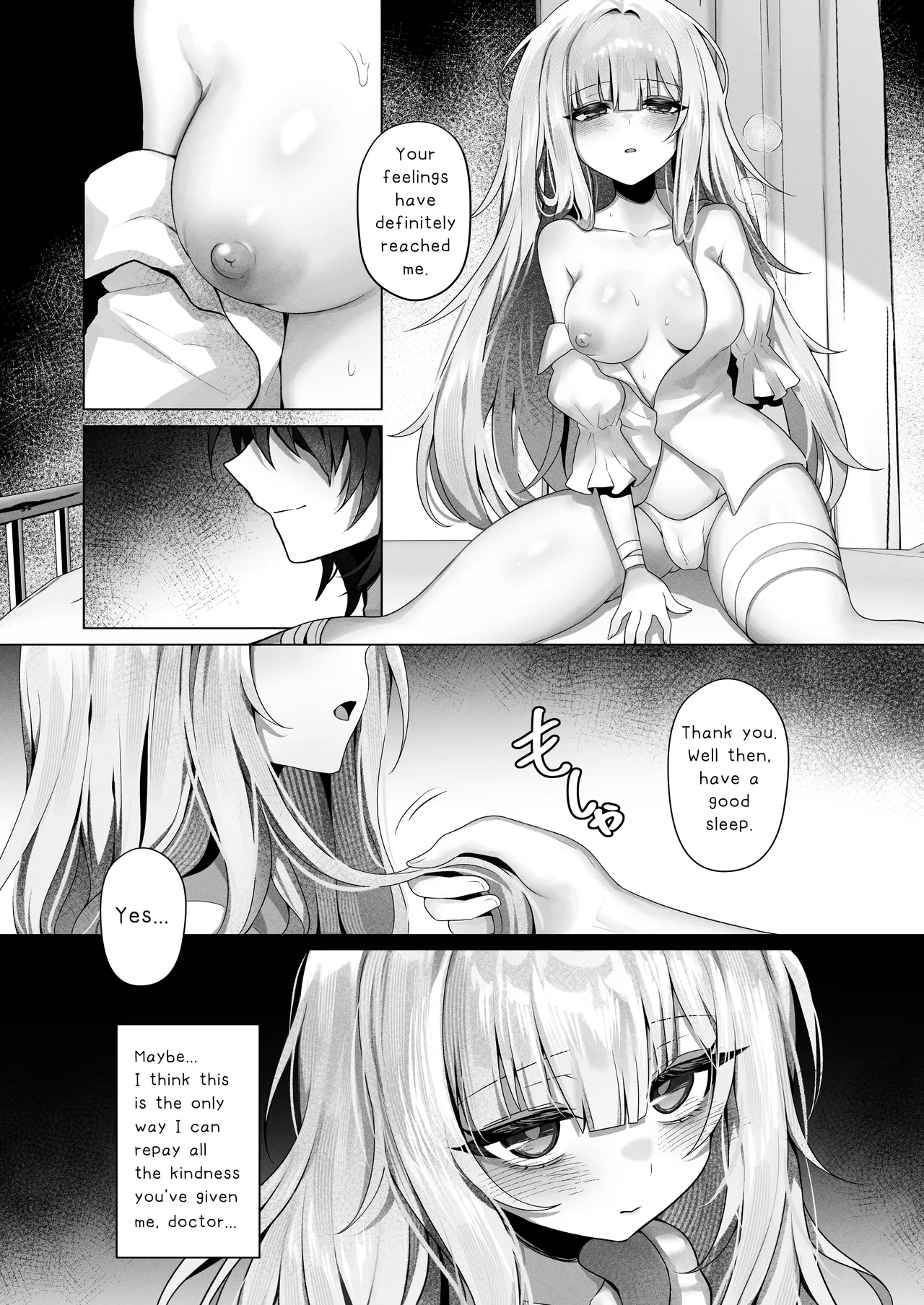 The Girl who lost her sense of touch Chapter 1 - page 9
