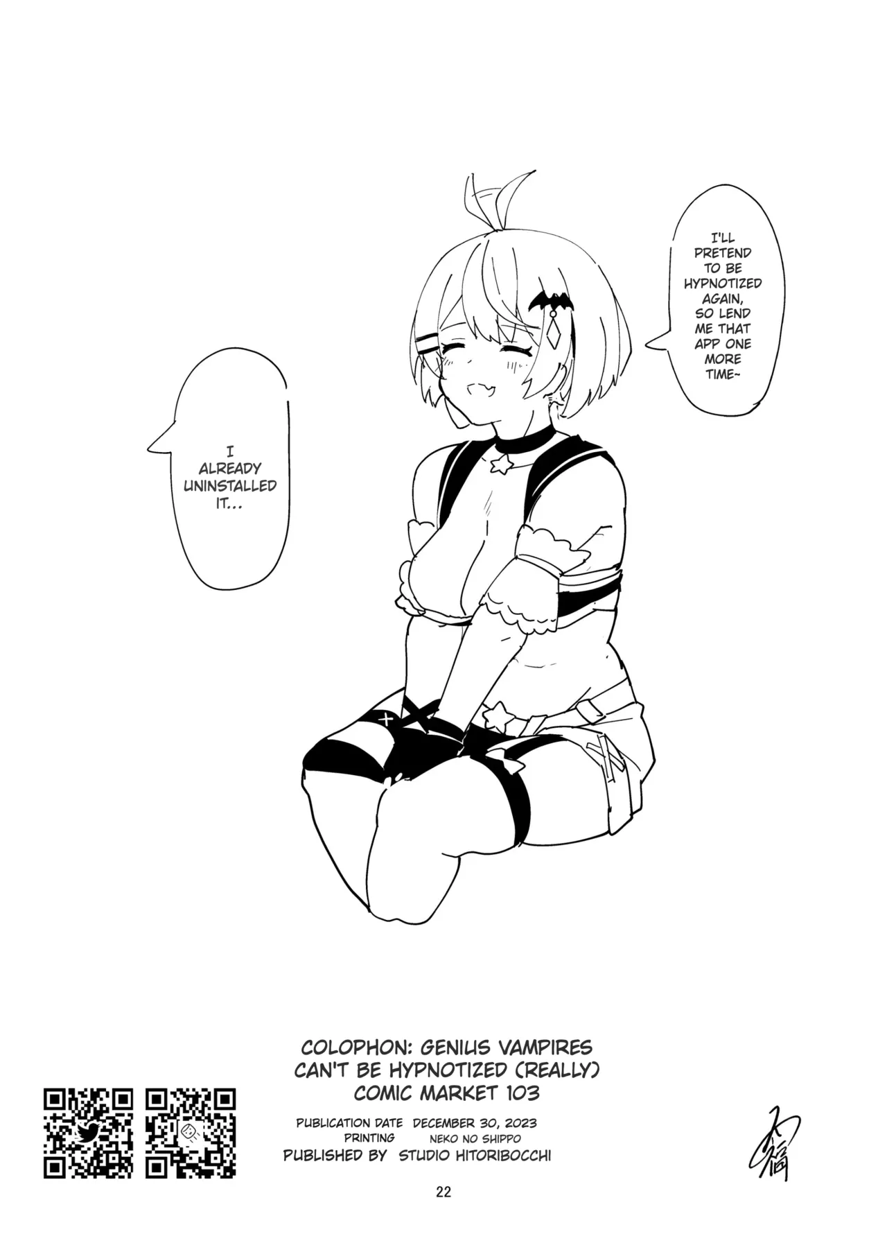 Genius Vampires Don't Fall for Hypnosis Chapter 1 - page 21