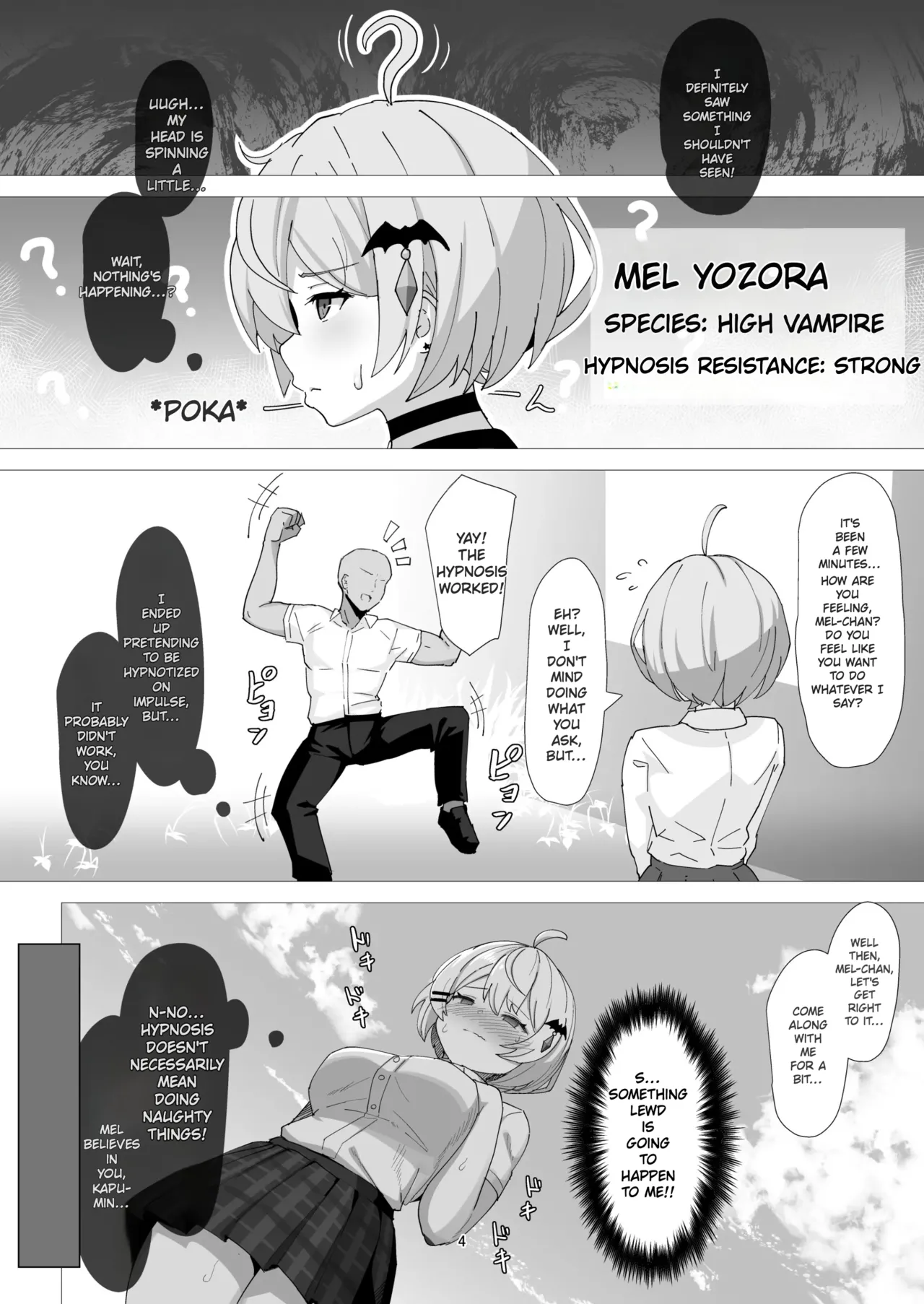 Genius Vampires Don't Fall for Hypnosis Chapter 1 - page 3